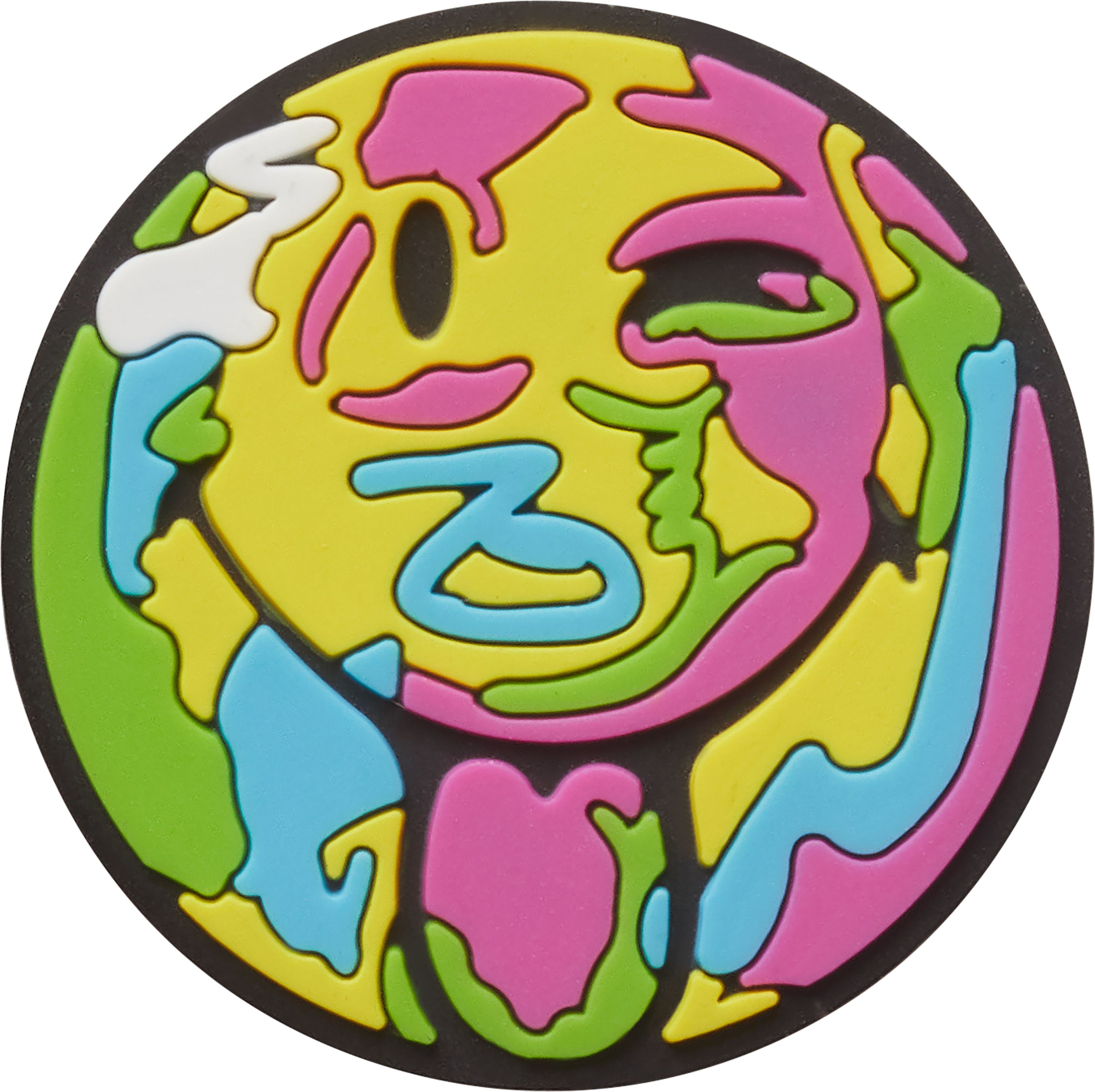Schuhanstecker Jibbitz Charm - Smiley Grafitti