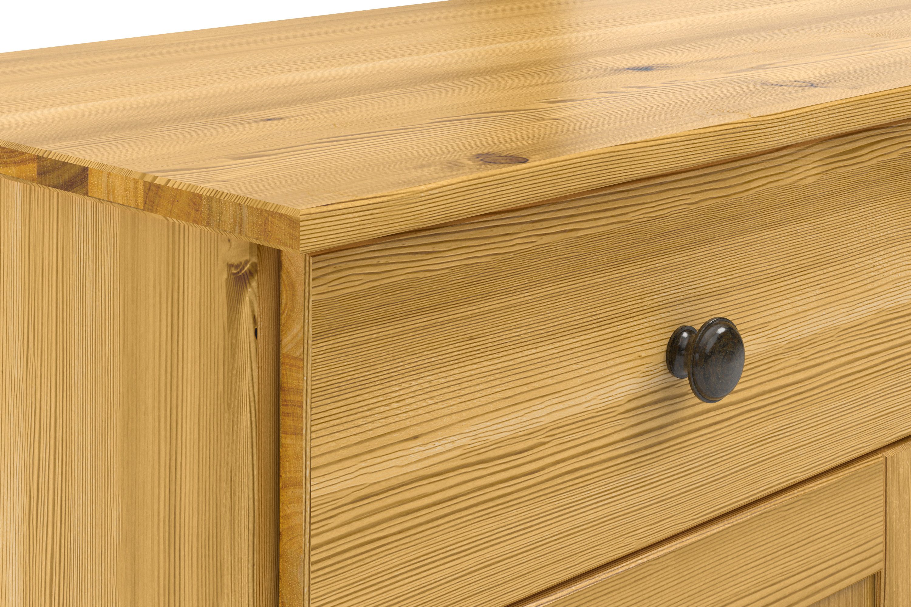 Home affaire Anrichte Alby2, Mit 2 Türen, 2 Schubkästen und Metallgriffe, Breite 85 cm