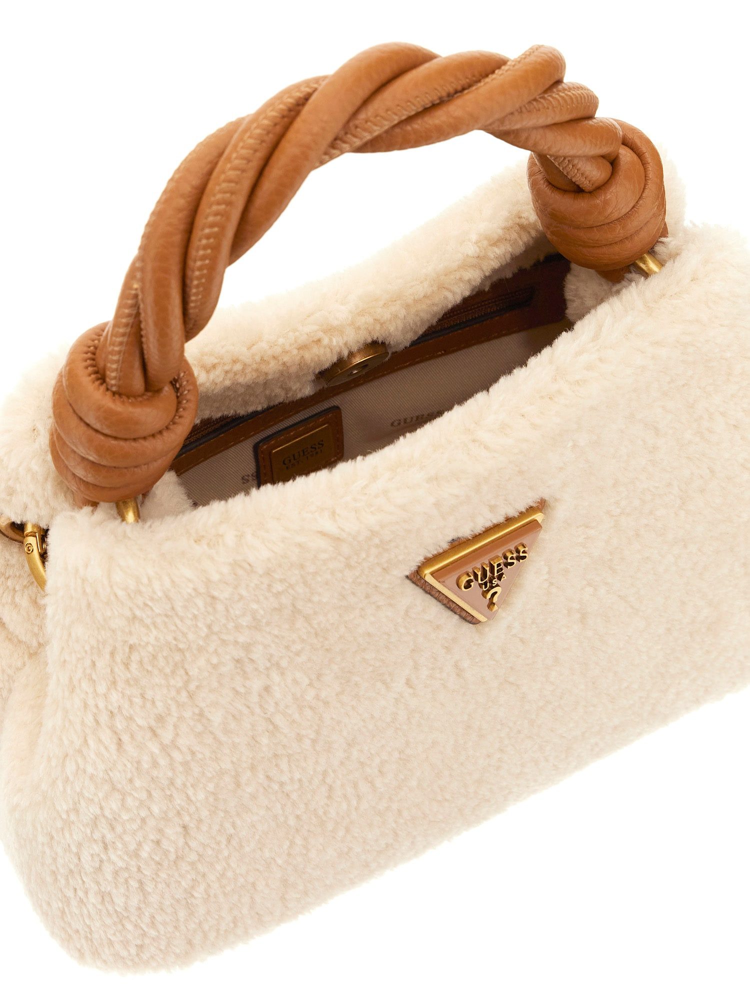 Guess Umhängetasche HWWB8143110 SHAIDA TOP HANDLE CROSSBODY Woman (Stück, 1), Logoschriftzug
