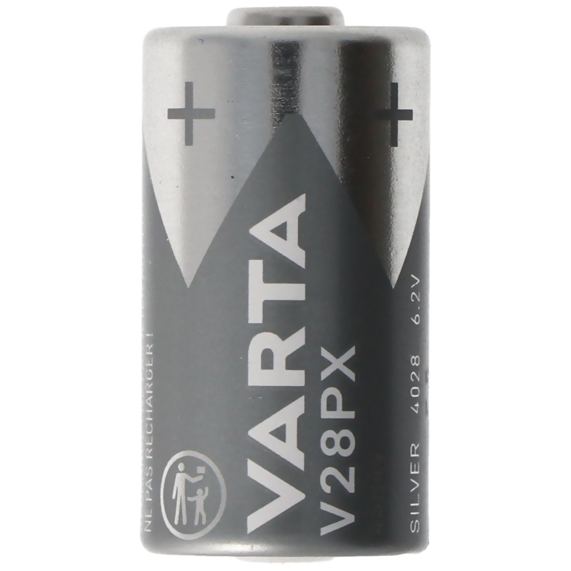 Photo-Batterie, Duracell (6,2 GP476 PX28, V28PX, VARTA Fotobatterie, 4SR44 V) Varta