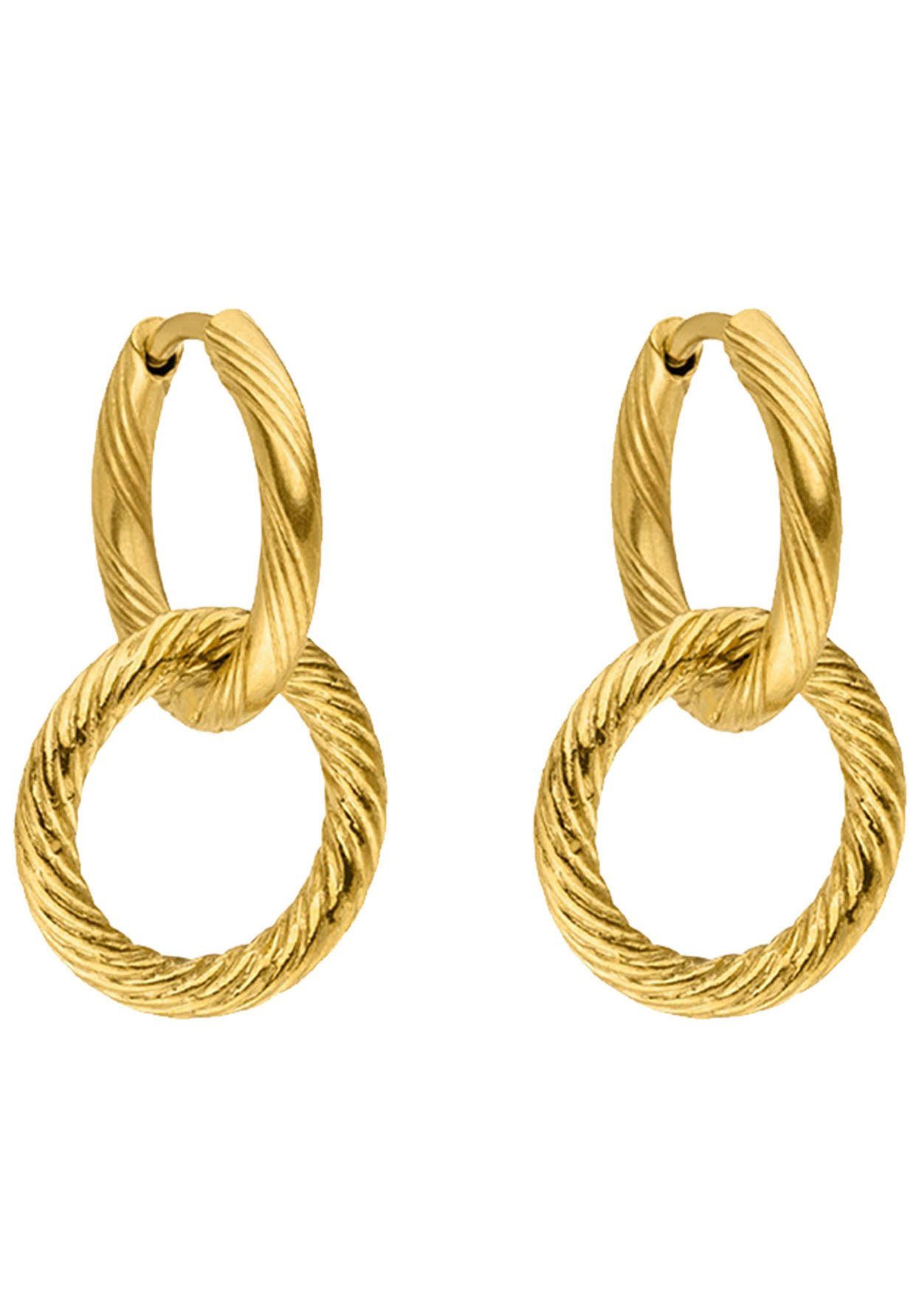 Purelei Paar Серьги-кольца Schmuck Geschenk Kii Elua, abnehmbare Einhänger, Earring-KiiElua, Einhänger abnehmbar