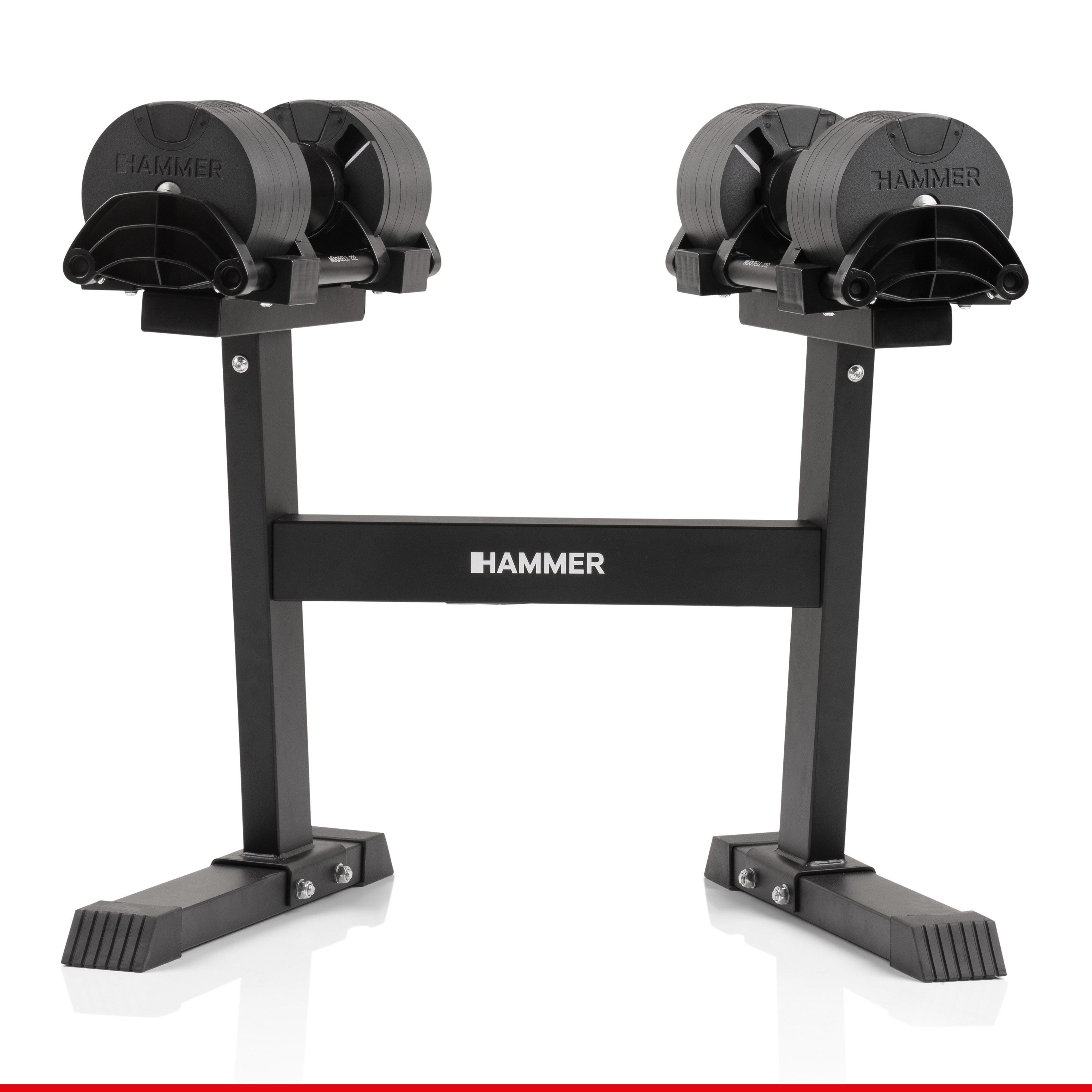 Hammer Hantel Hantel-Set Smartlock mit Hantelständer (64 kg)