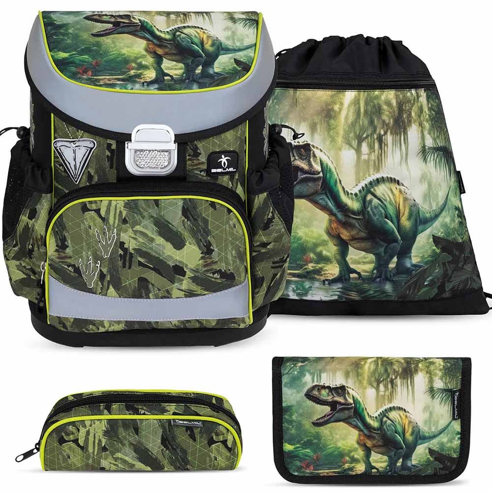 Belmil Schulranzen Set Mini Fit 10-teilig 2025 Jungen Lost World