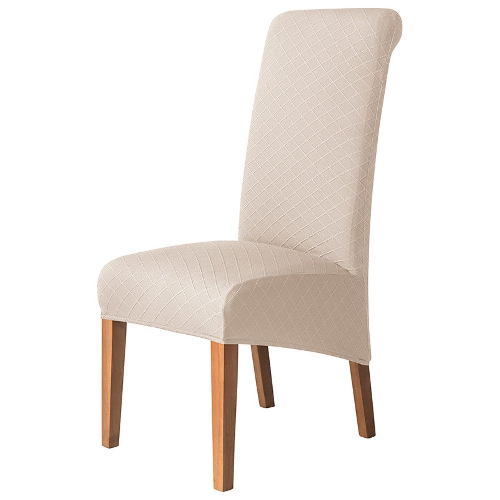 Minicloss Stuhlhusse Universal Stretch Stuhlhussen Moderne Jacquard Husse, Abnehmbare, Stuhlbezug Abdeckung Esszimmer überzug Bi-Elastic Spannbezug