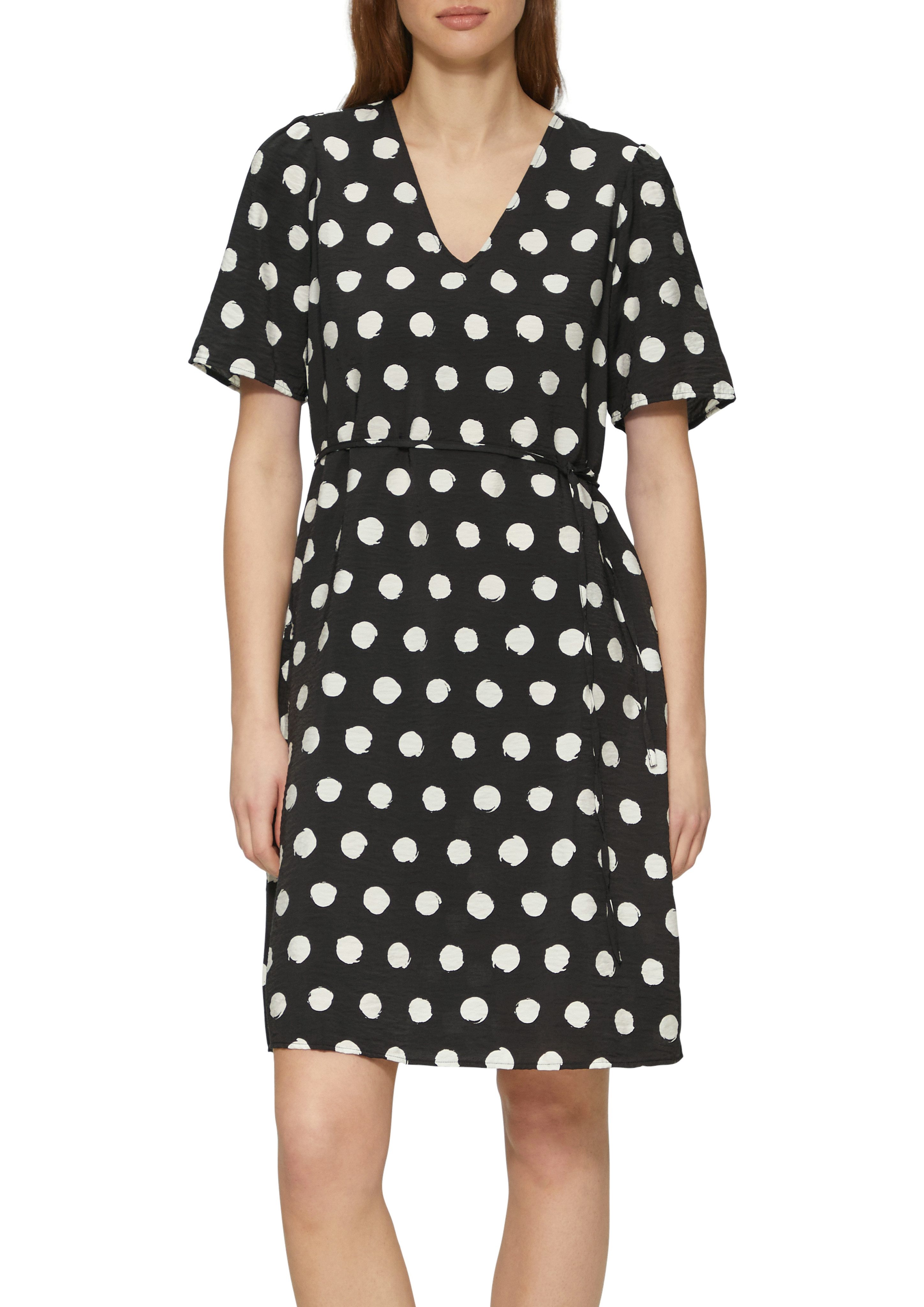 s.Oliver Minikleid Sommerkleid mit All-Over Print günstig online kaufen