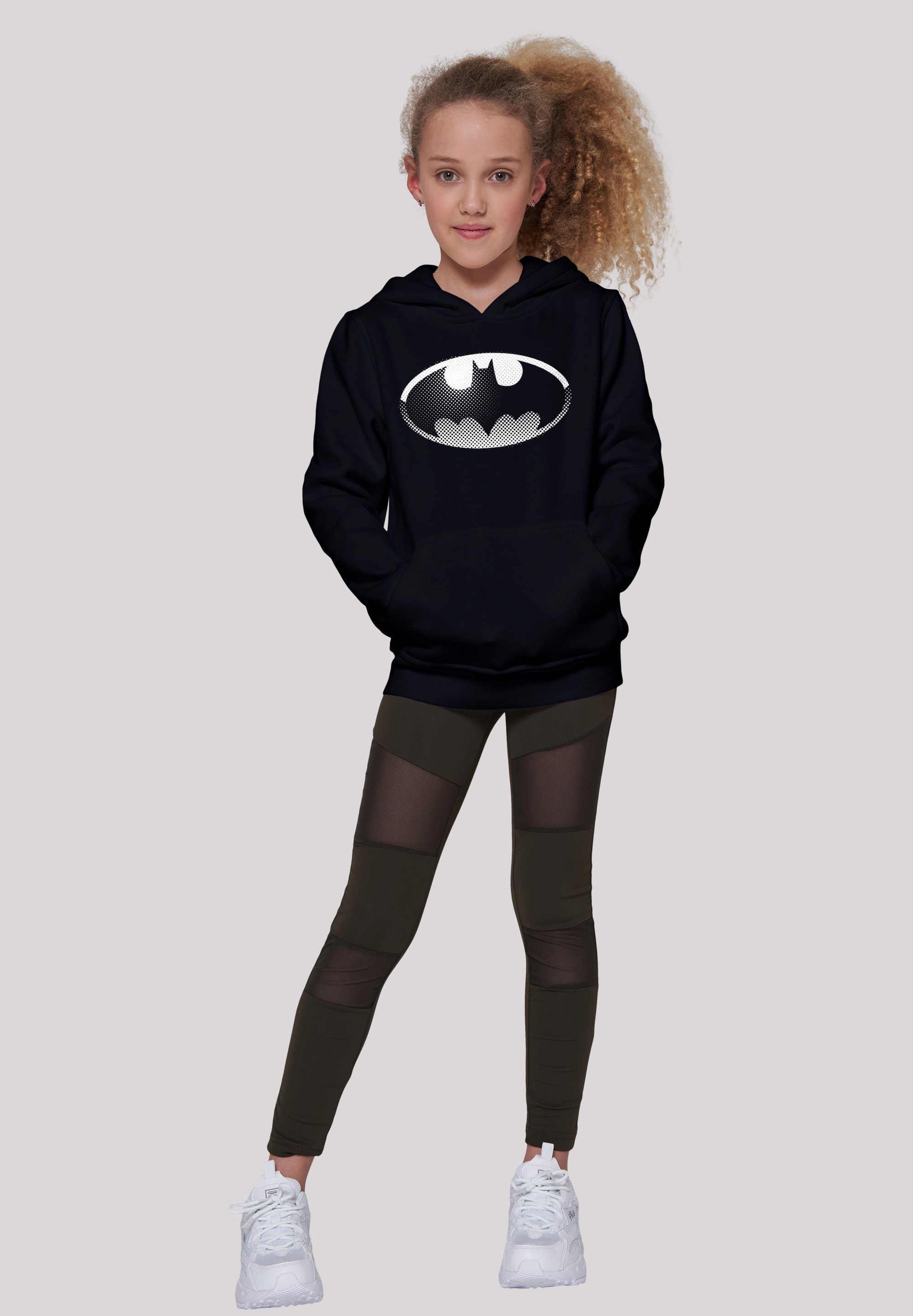 Logo DC Comics Merch,Jungen,Mädchen,Bedruckt Sweatshirt Kinder,Premium Spot Hoodie F4NT4STIC Batman Unisex