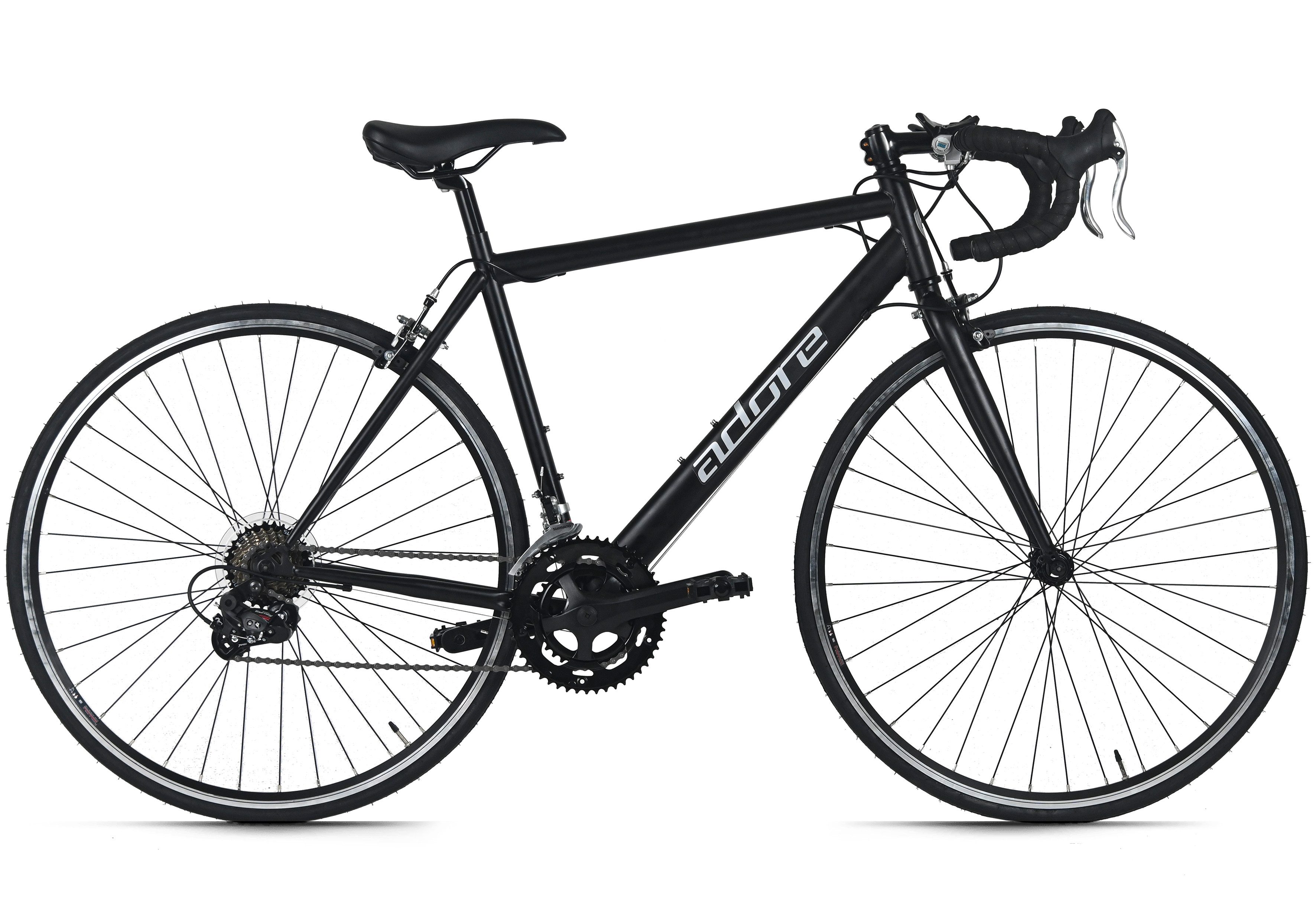 Adore Rennrad Adore Rennrad 28'' Racer Schwarz 14 Gänge, 14 Gang, Kettenschaltung