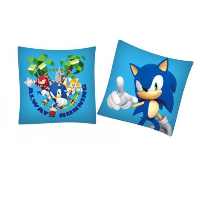 Bettwäsche Sonic the Hedgehog and Friends Mikrofaser Bettwäsche Set Sonic SEGA Bettdeckenbezug 135-140x200 cm Kissenbezug 63x63 cm MB11364