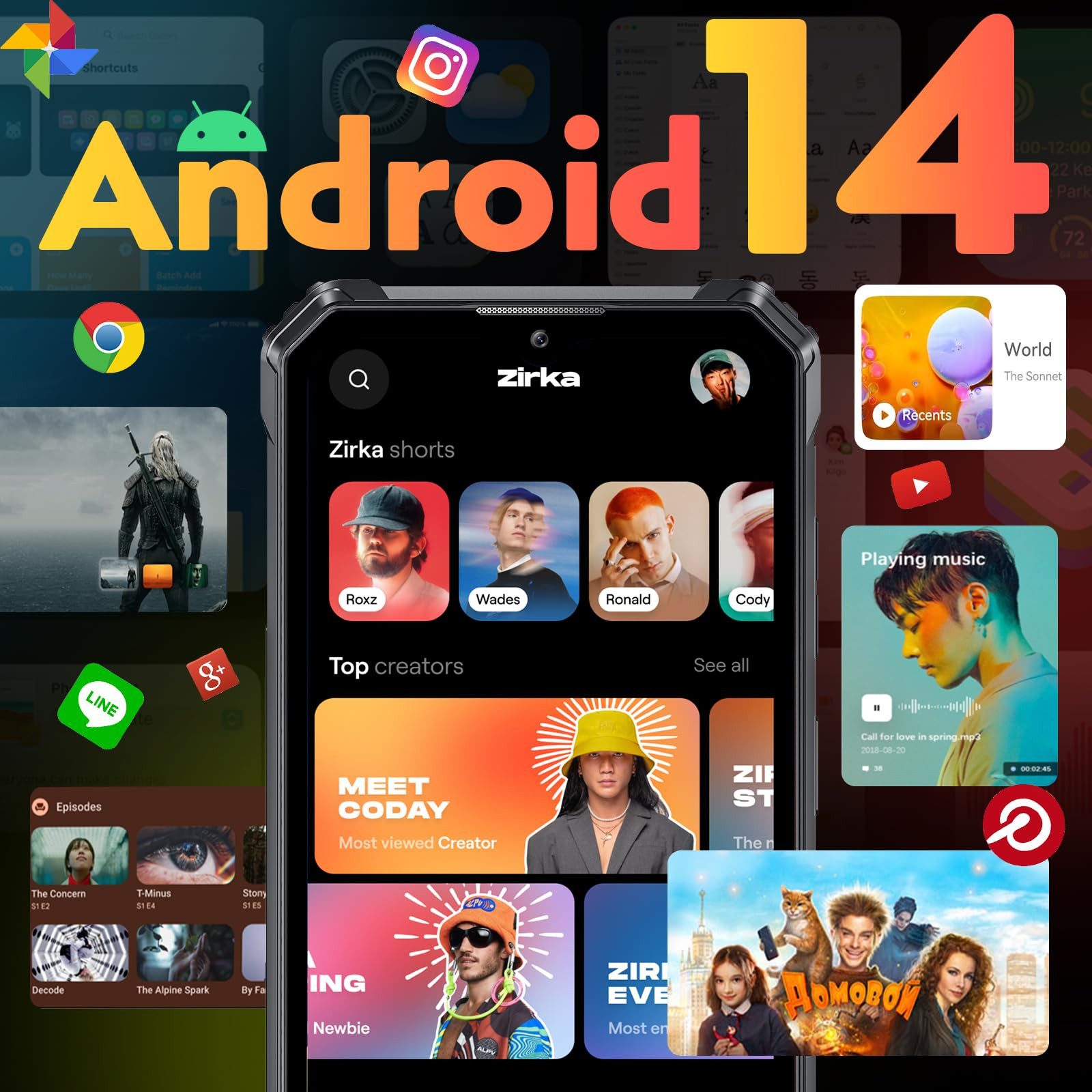 OUKITEL WP28E 4G Outdoor Smartphone (16,56 cm/6.52 Zoll, 64 GB Speicherplatz, 13 MP Kamera, 6.52 Zoll 60 Hz HD Display, 10600mAh, IP68, Dual SIM 4G, GPS, NFC)