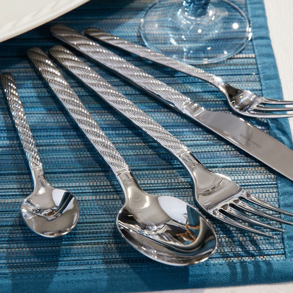 Villeroy & Boch Suppenlöffel Montauk Tafellöffel 212 mm 6er Set (6 Stück)