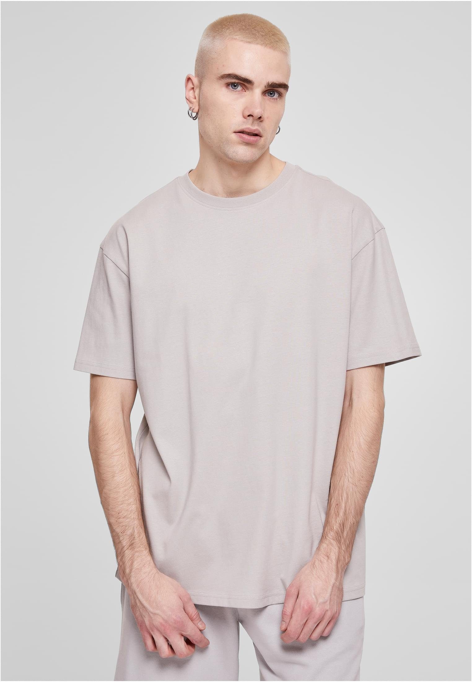 URBAN CLASSICS T-Shirt Herren Heavy Oversized Tee (1-tlg) lightasphalt