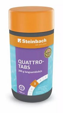 Steinbach Pool Chlortabletten Quattrotabs 200g, Multifunktionstablette, (Packung)