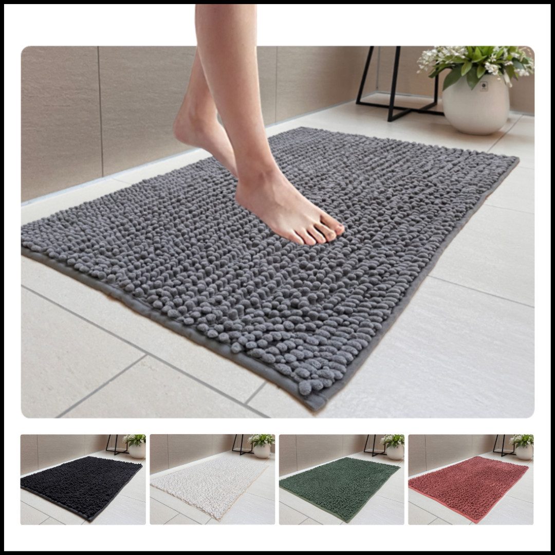 LIVINA HOME Badematte Badteppich rutschfeste Badematten, flauschiger und we günstig online kaufen