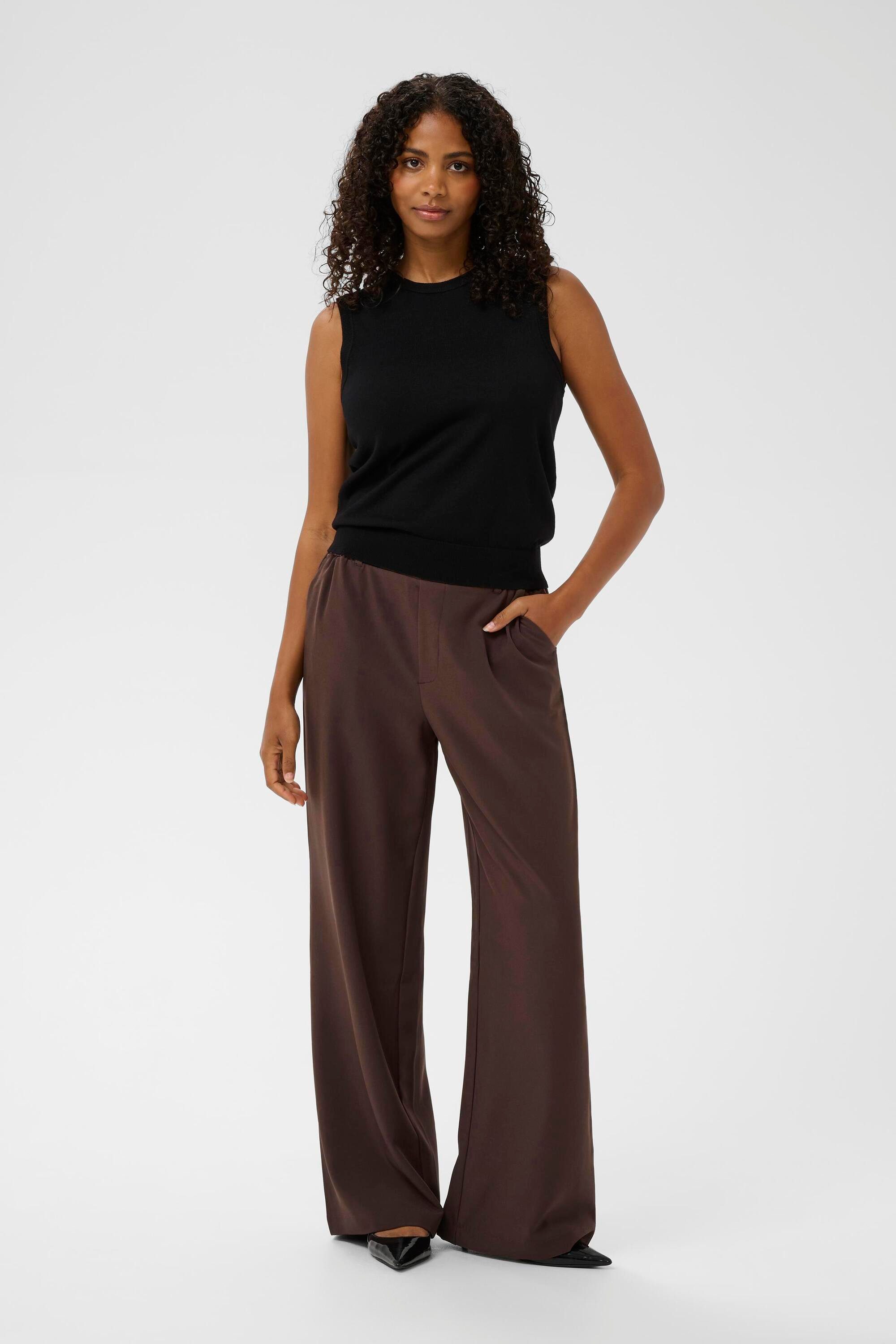 KAFFE Stoffhose Casual Hose KAbeatrice günstig online kaufen