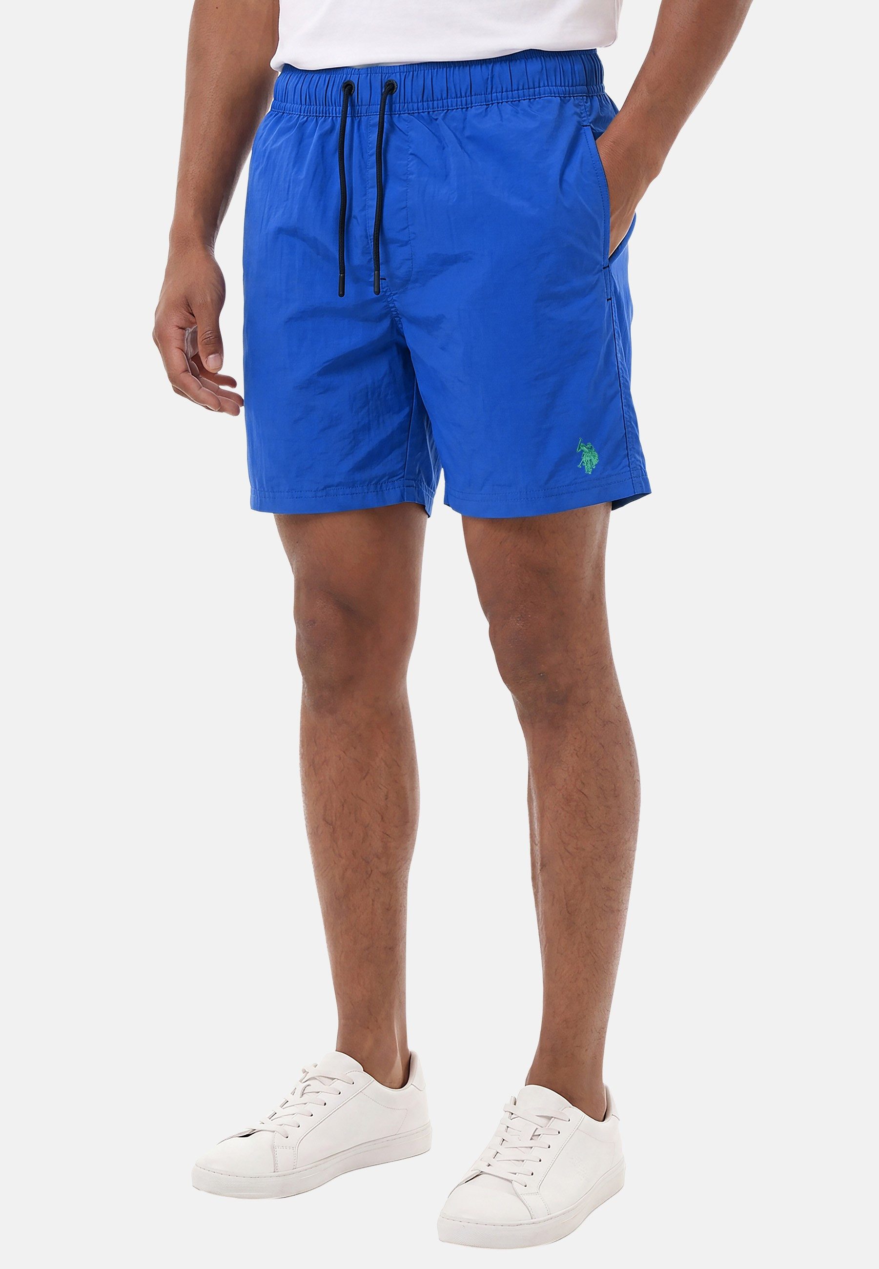 U.S. Polo Assn. Badeshorts Schwimmshorts USKyrk – Herren Badeshorts mit elastischem Bund Leichtes Nylon, schnell trocknend und mit Netzfutter