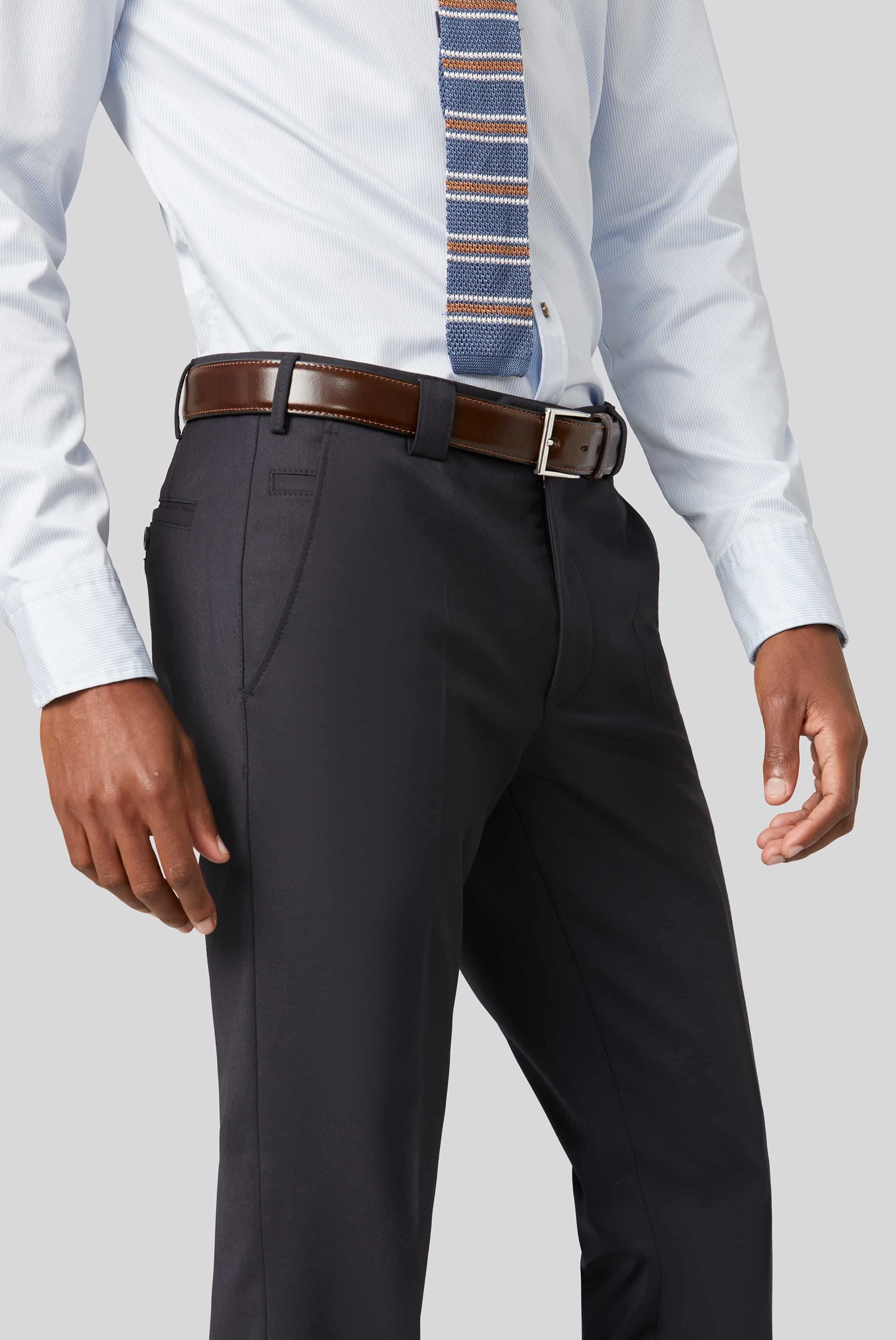 MEYER 5-Pocket-Jeans MEYER ROMA marine gabardine 9-288.19 - Konfektionsgrößen/Übergrößen
