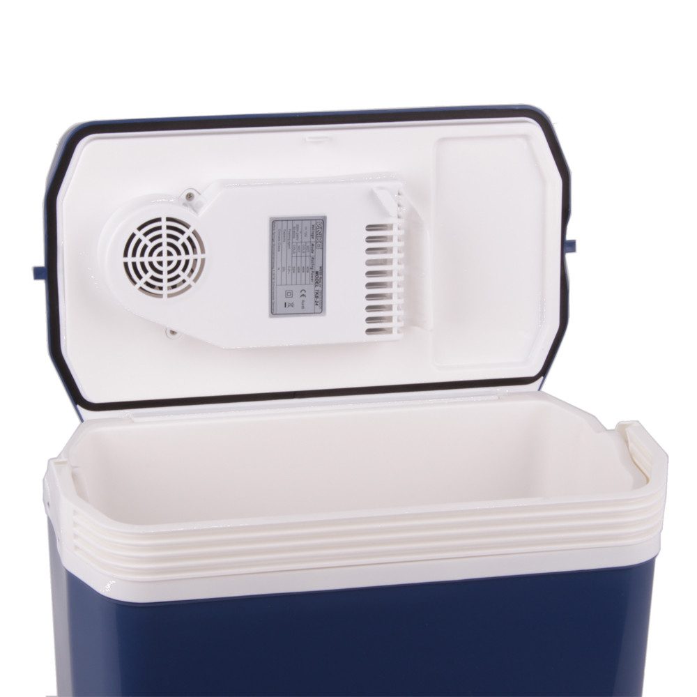 Vaiko Elektrische Kühlbox Elektrisch Mini Kühlschrank für KFZ Auto Camping, 20 l, leicht und mobil, mit ECO-Modus, 12 & 230 V Anschluss kühlt und wärmt