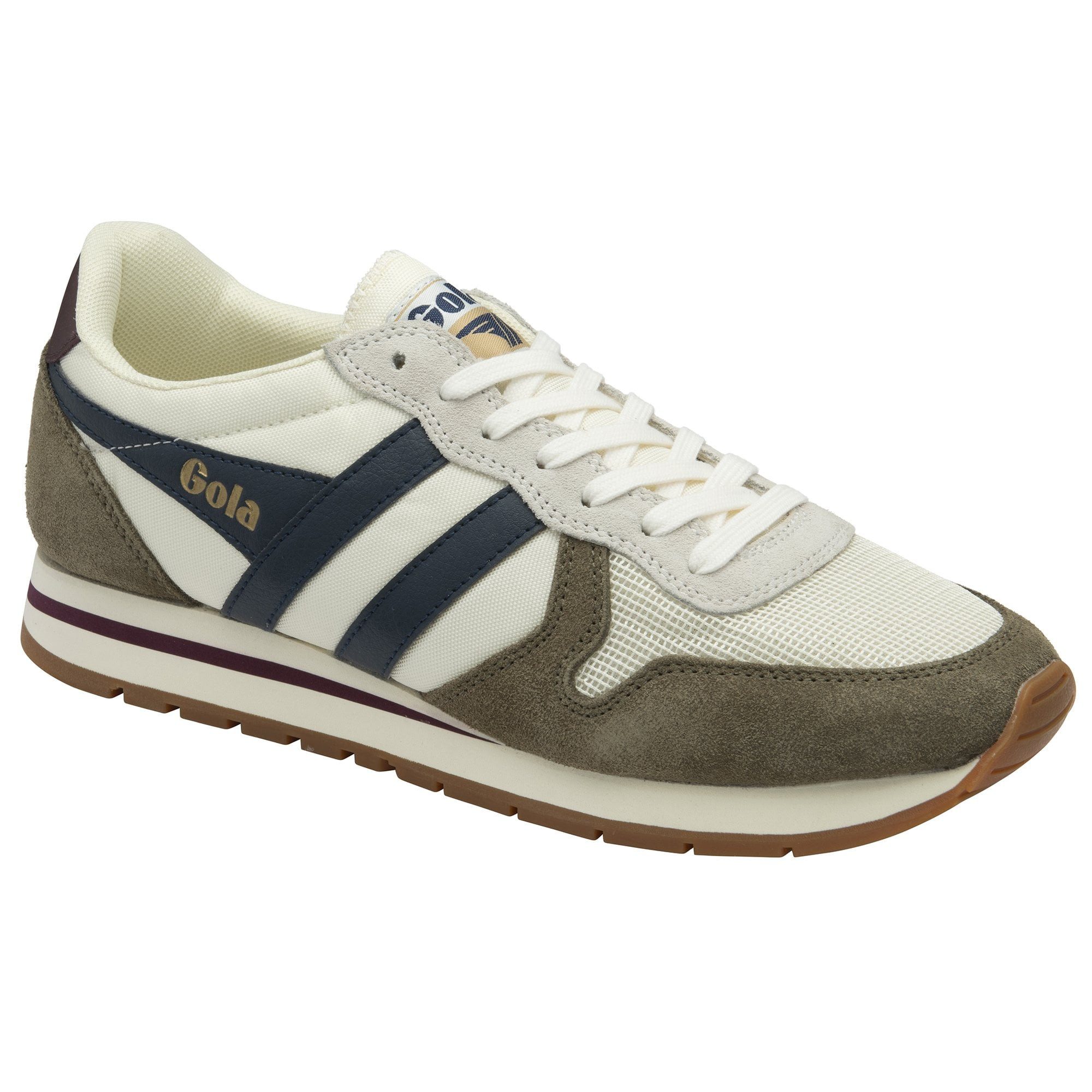 Gola Daytona 2025 offweiss/khakigrün/navyblau Herren Sneaker