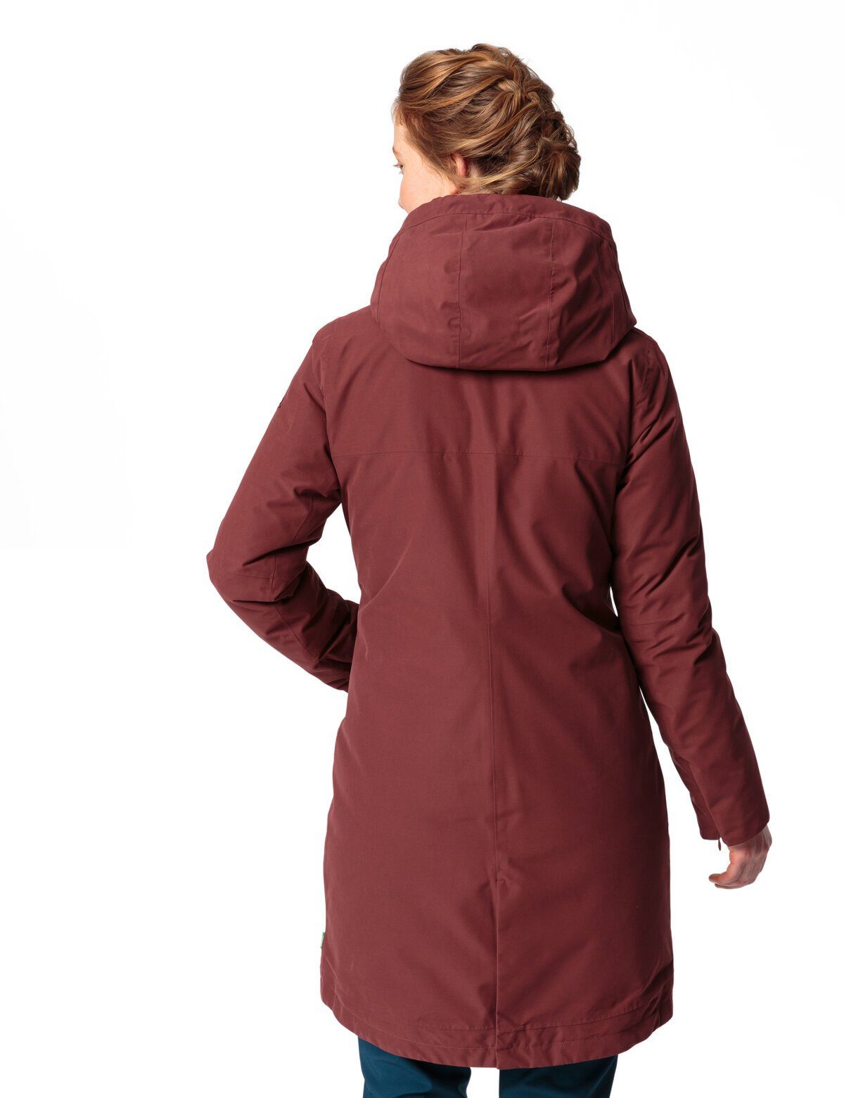 VAUDE 3-in-1-Funktionsjacke Women's dark 3in1 Coat III Annecy uni cherry