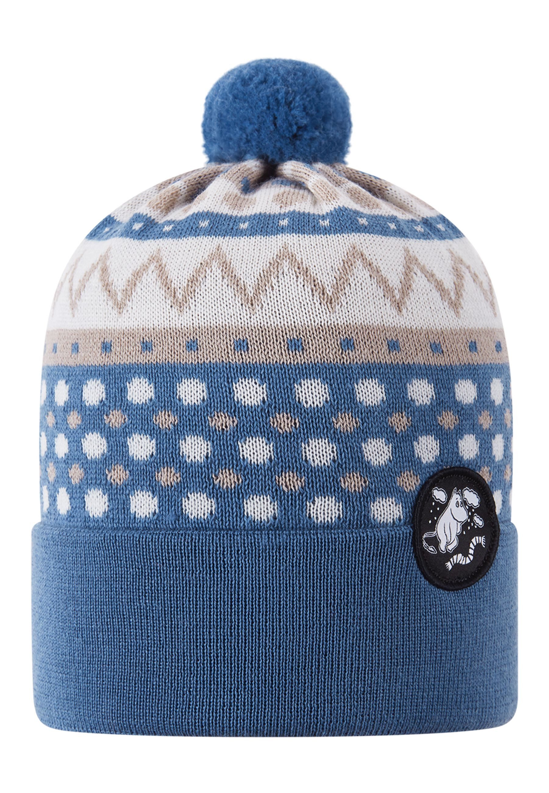 reima Beanie MOOMIN FLINGA Beanie Mütze Weiche Merinowolle für perfekte Temperaturkontrolle