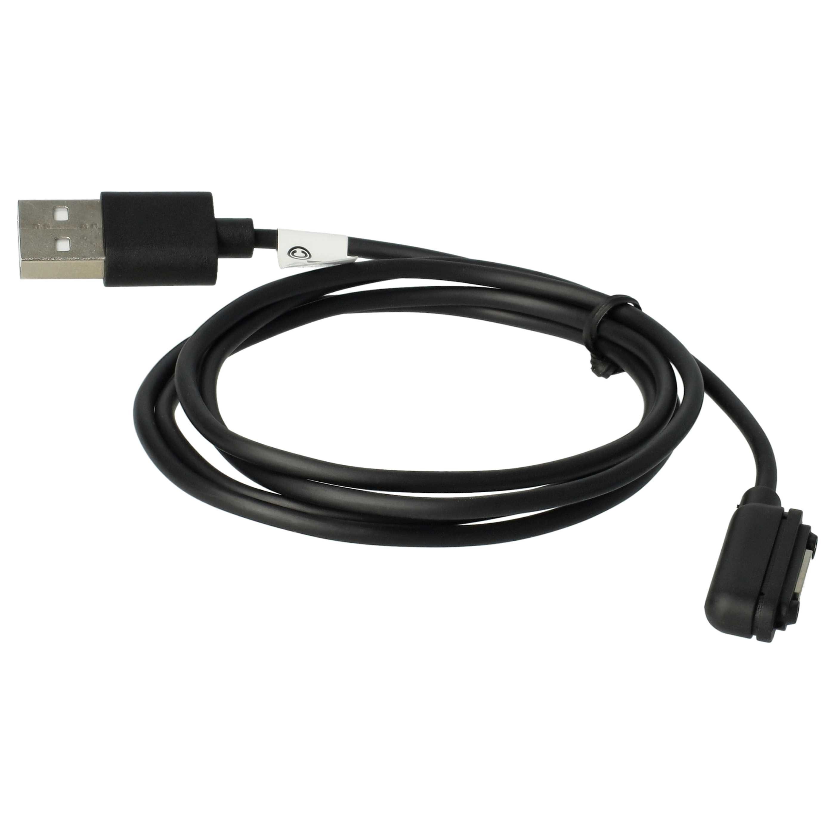 vhbw passend für Sony Xperia C6902, Z2, Z3 Compact, Z Ultra, XL39H, L39h, Tablet-Kabel, Tragbar