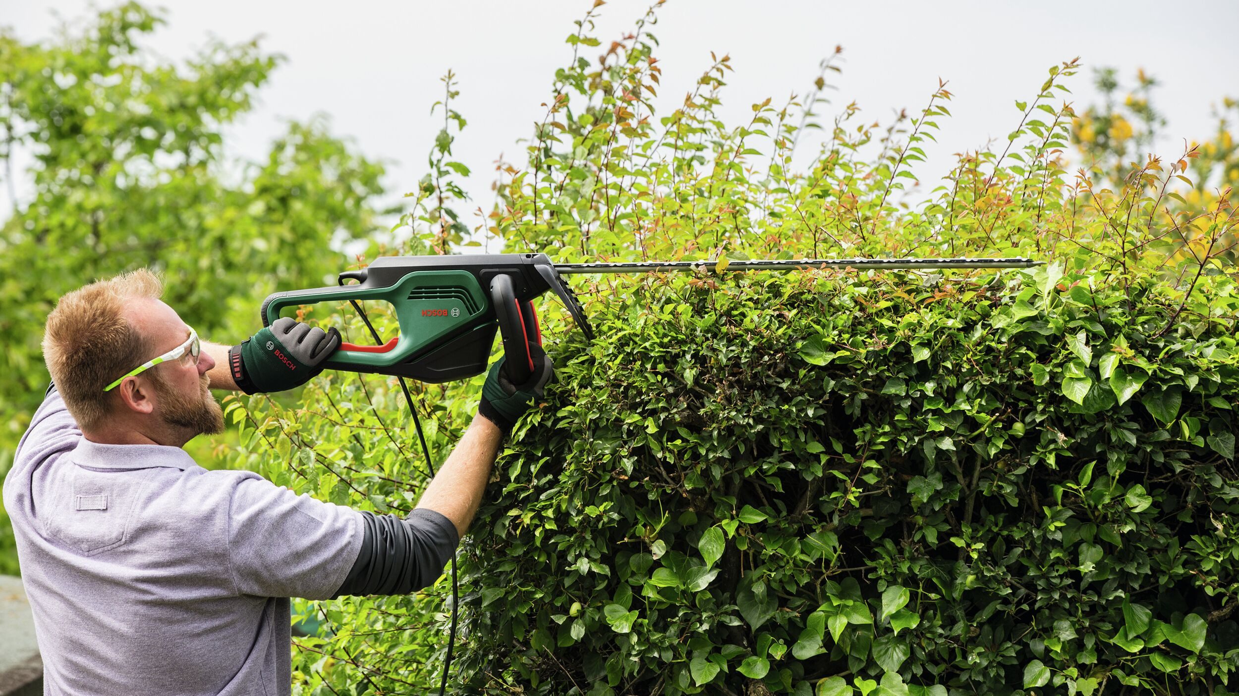 BOSCH Elektro-Heckenschere AdvancedHedgeCut 70, Im Karton