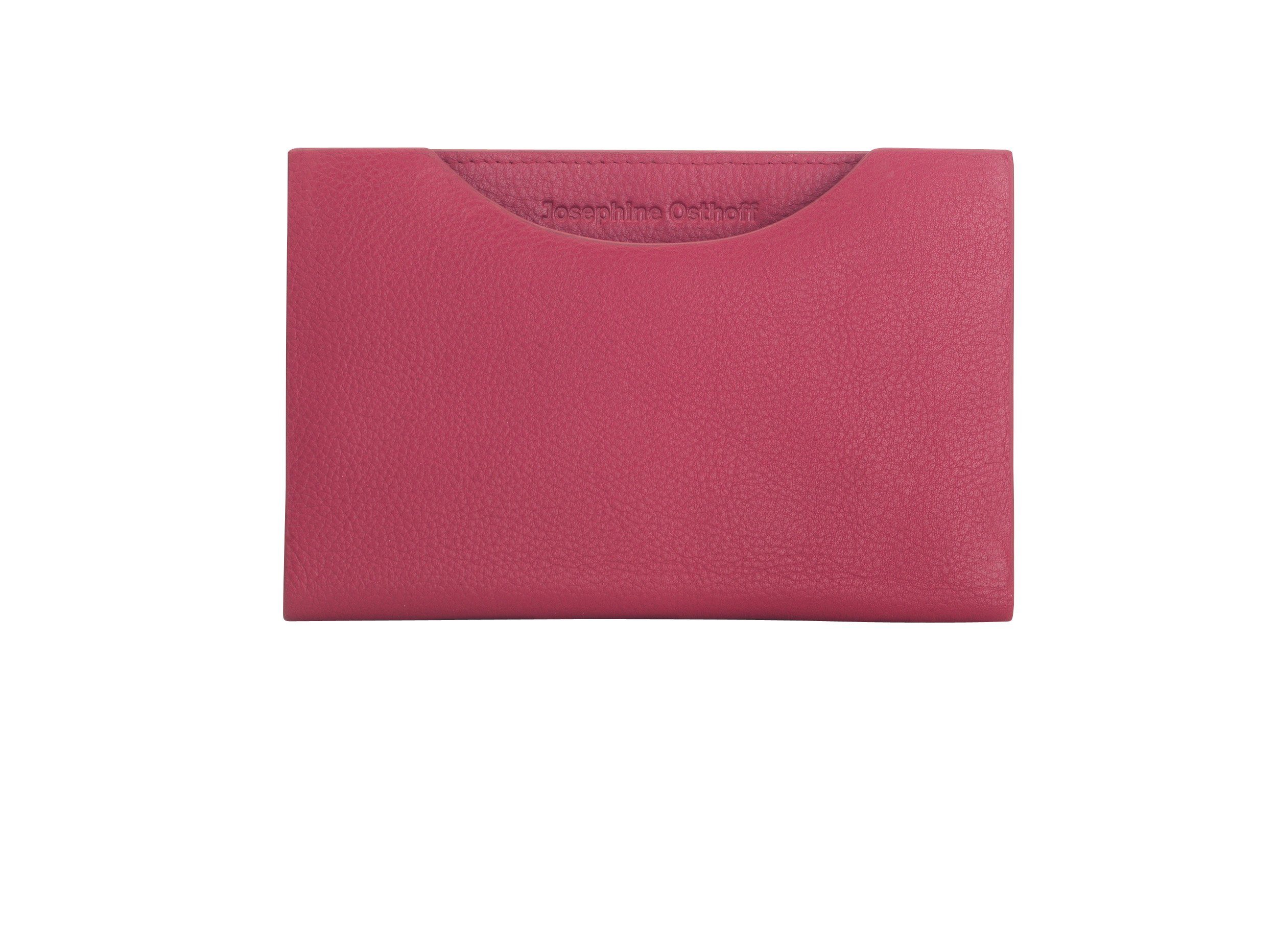 Josephine Osthoff Brieftasche Hamburg Geldbörse flach fuchsia