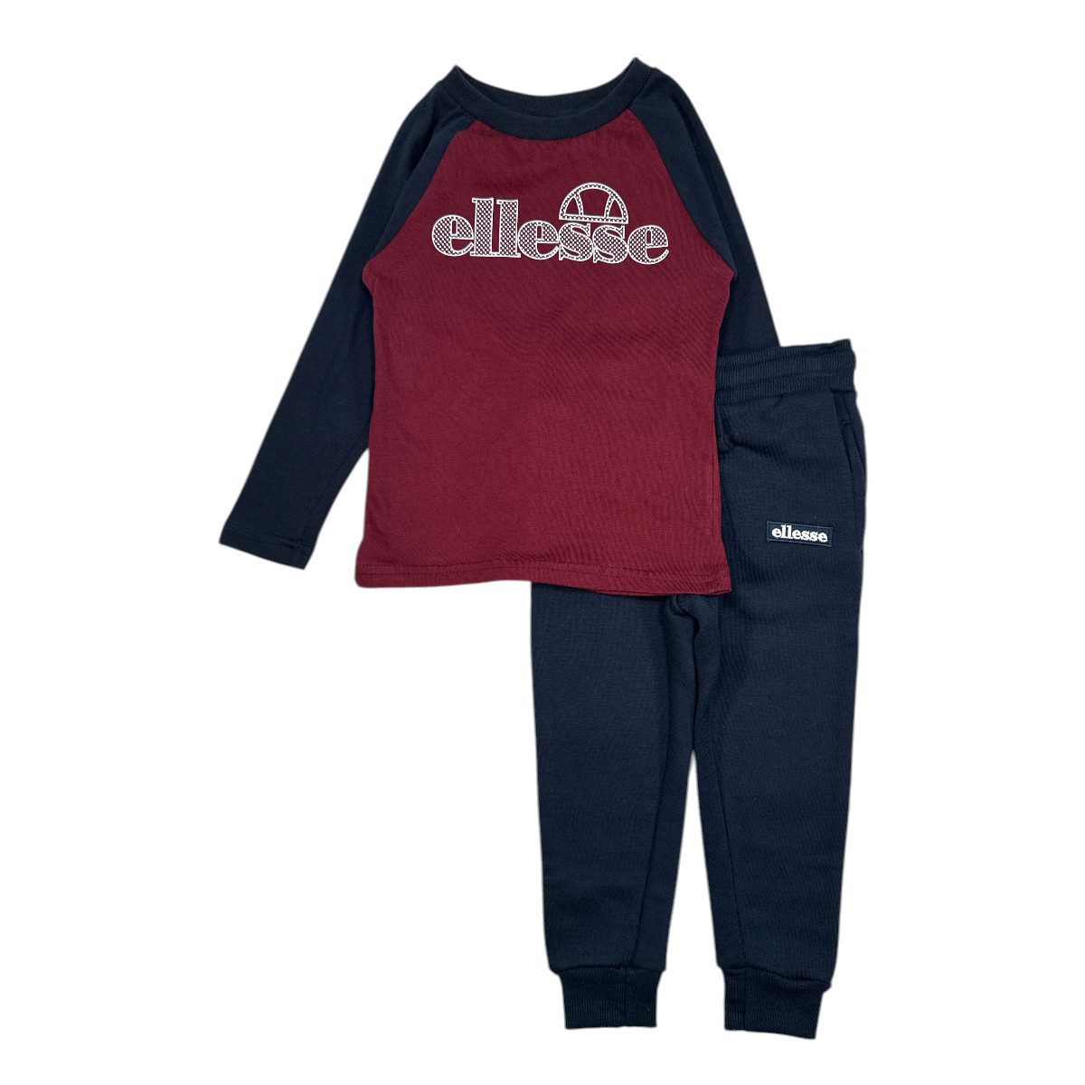 Ellesse Jogginganzug ELLESSE 3 teiliger Sportanzug langarm Sweatshirt 2/3 3/4 5/6 6/7 Jahre
