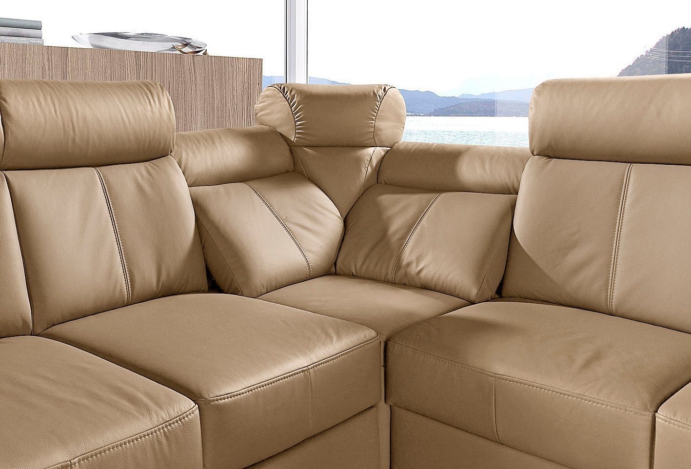 sit&more Ecksofa Basel L-Form, wahlweise mit günstig online kaufen