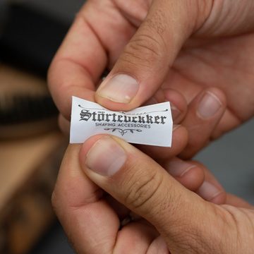 Störtebekker Rasierklingen für Rasierhobel & Rasiermesser - aus schwedischem Stahl - 100 Stück