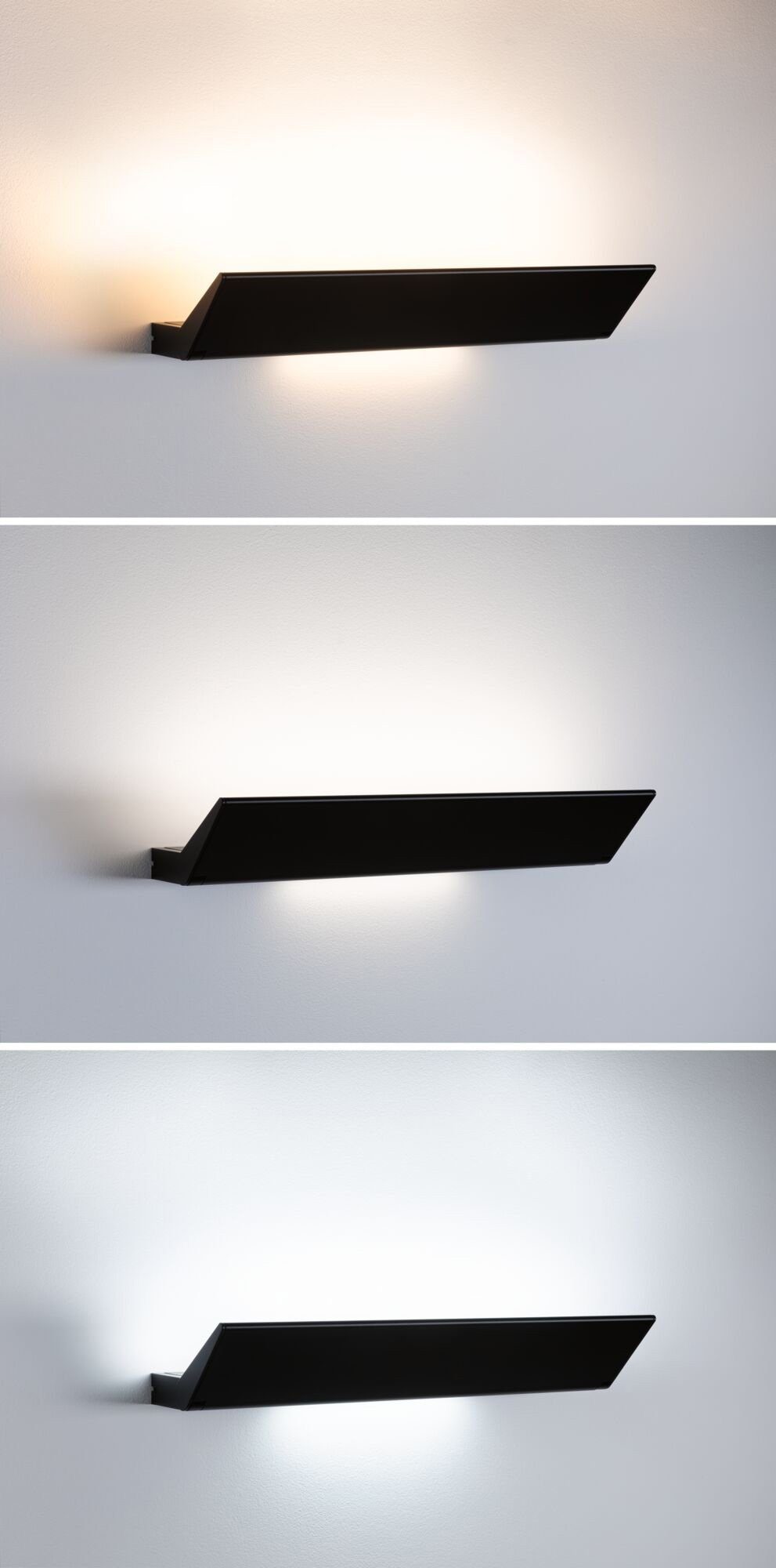 Tageslichtweiß Wandleuchte Paulmann LED fest Ranva, integriert,