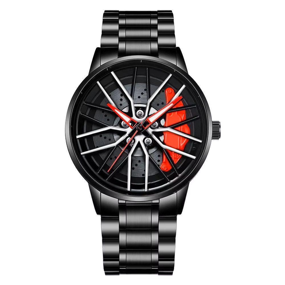 Taffstyle Quarzuhr Extravagante Herren Edelstahl Armbanduhr günstig online kaufen