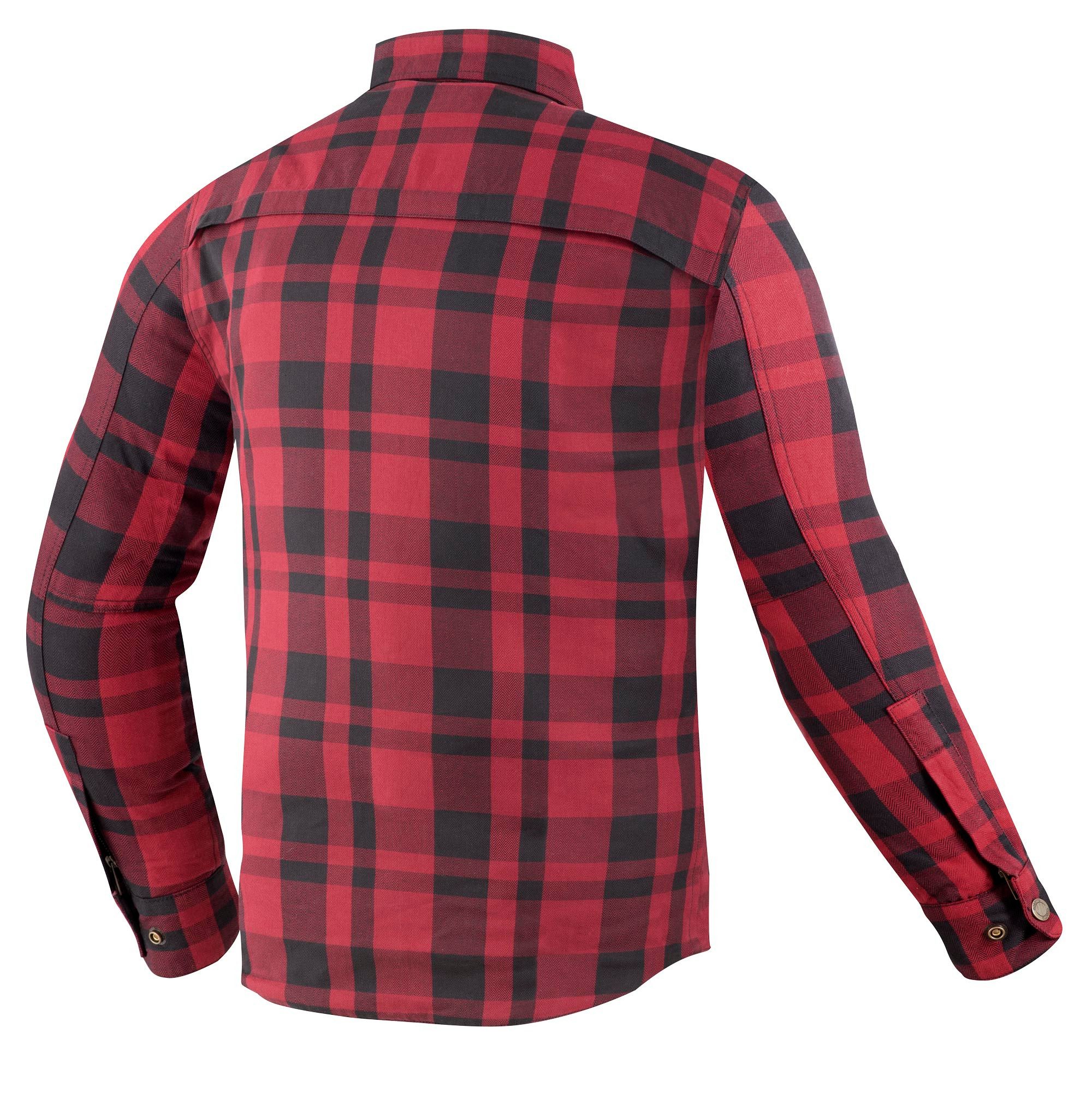 Bogotto Motorradjacke Forgewood Motorrad Hemd protektoren weitenverstellbar