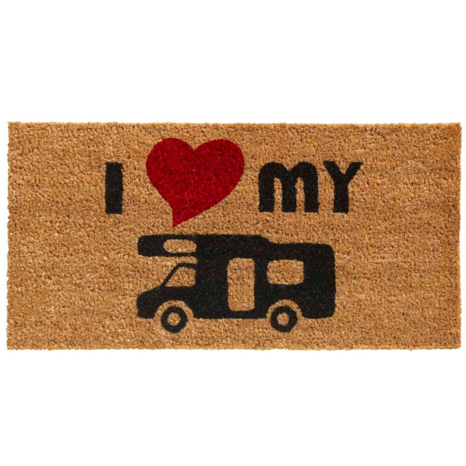 Siena Home Fußmatte Kokosfußmatte Camper 25 x 50 cm