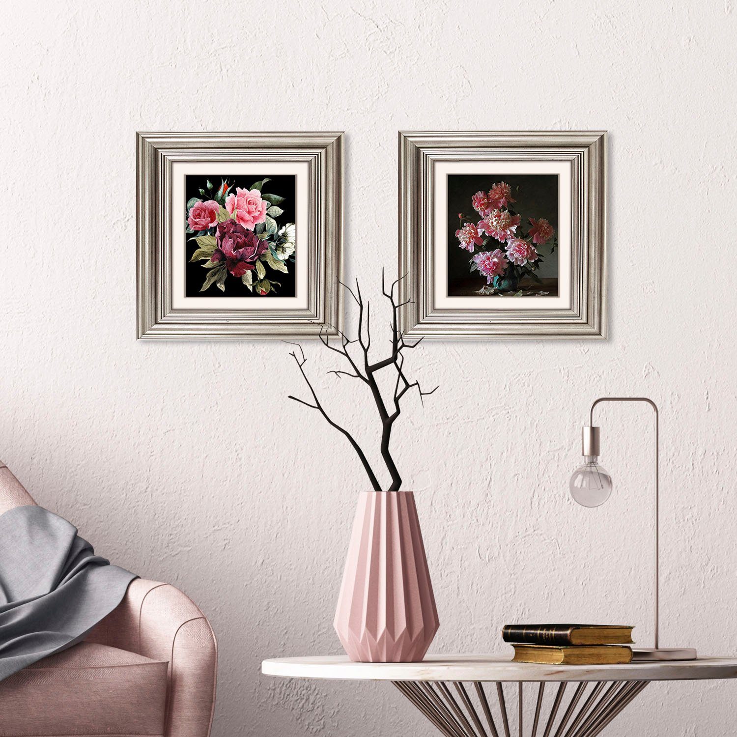 queence Acrylglasbild Blumen, Blumen, Blumenbilder, Gemälde, Kunst, Pflanzen, Pflanzenbilder, Fine Art-Print in Galeriequalität