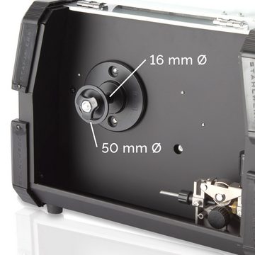 STAHLWERK Inverterschweißgerät Schweißgerät MIG MAG 200 ST Digital IGBT, 40 - 200 A, Vollausstattung Schutzgas-Schweißgerät, Inverter mit 200 A
