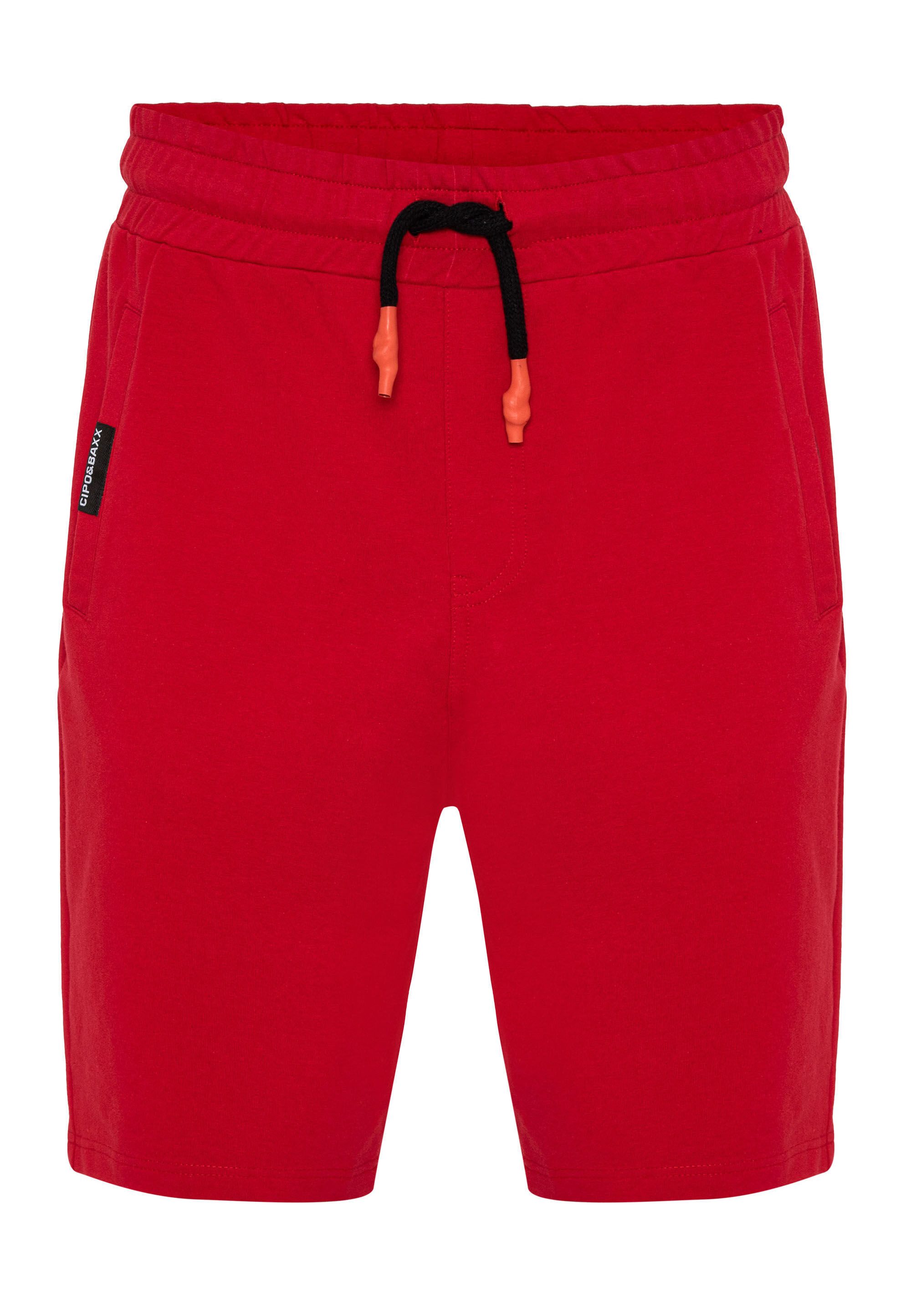 Cipo & Baxx Stoffhose Shorts elastischer Bund mit Kordelzug – Bild 2 von 5
