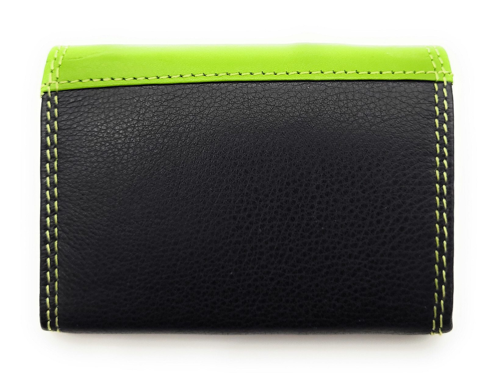 Lemasi Mini Geldbörse kleines echt Leder Portemonnaie, Urlaubsbörse mit RFID Schutz, Wickelbörse mit Münzfach, Scheinfach, Kartenfach