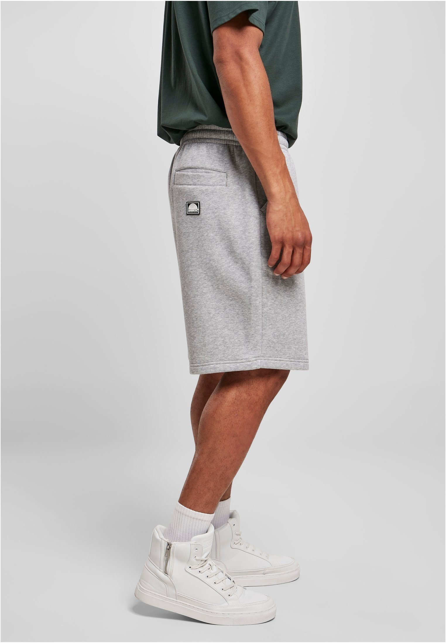 Sweat Shorts heathergrey Herren (1-tlg) Basic Southpole Southpole Stoffhose