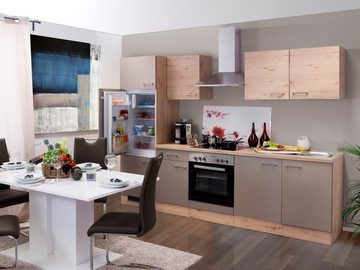 Flex-Well Küche Riva, wahlweise mit E-Geräten, Gesamtbreite 270 cm