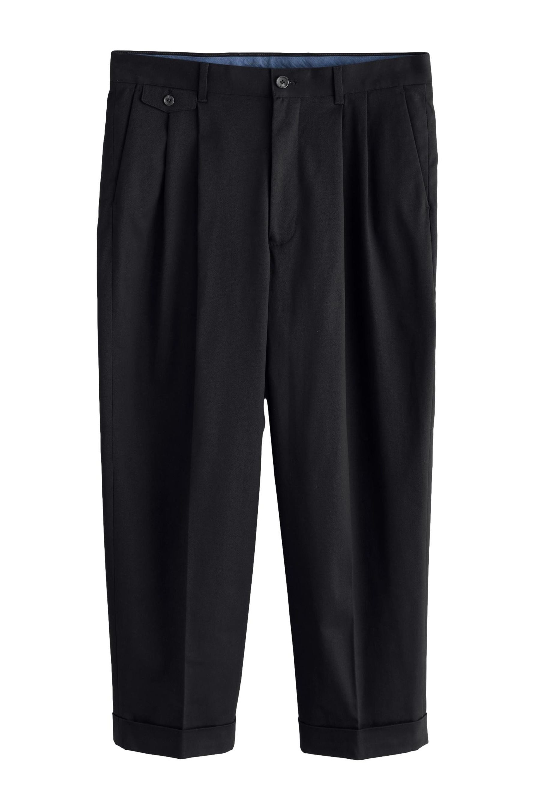 Next Chinohose N.Premium Barrel Fit Chino-Shorts mit Bundfalten (1-tlg)