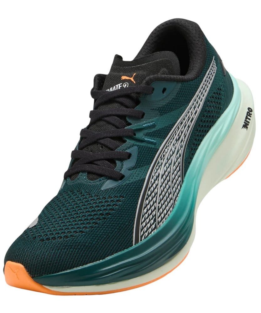 PUMA Deviate Nitro 3 (Dämpfung) dunkelgrün Herren Laufschuh