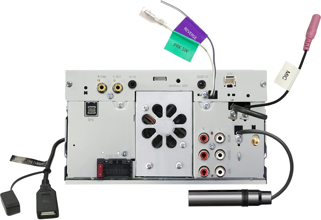 KENWOOD DMX7722DABS 2-DIN Bluetooth DAB USB VarioColor Autoradio