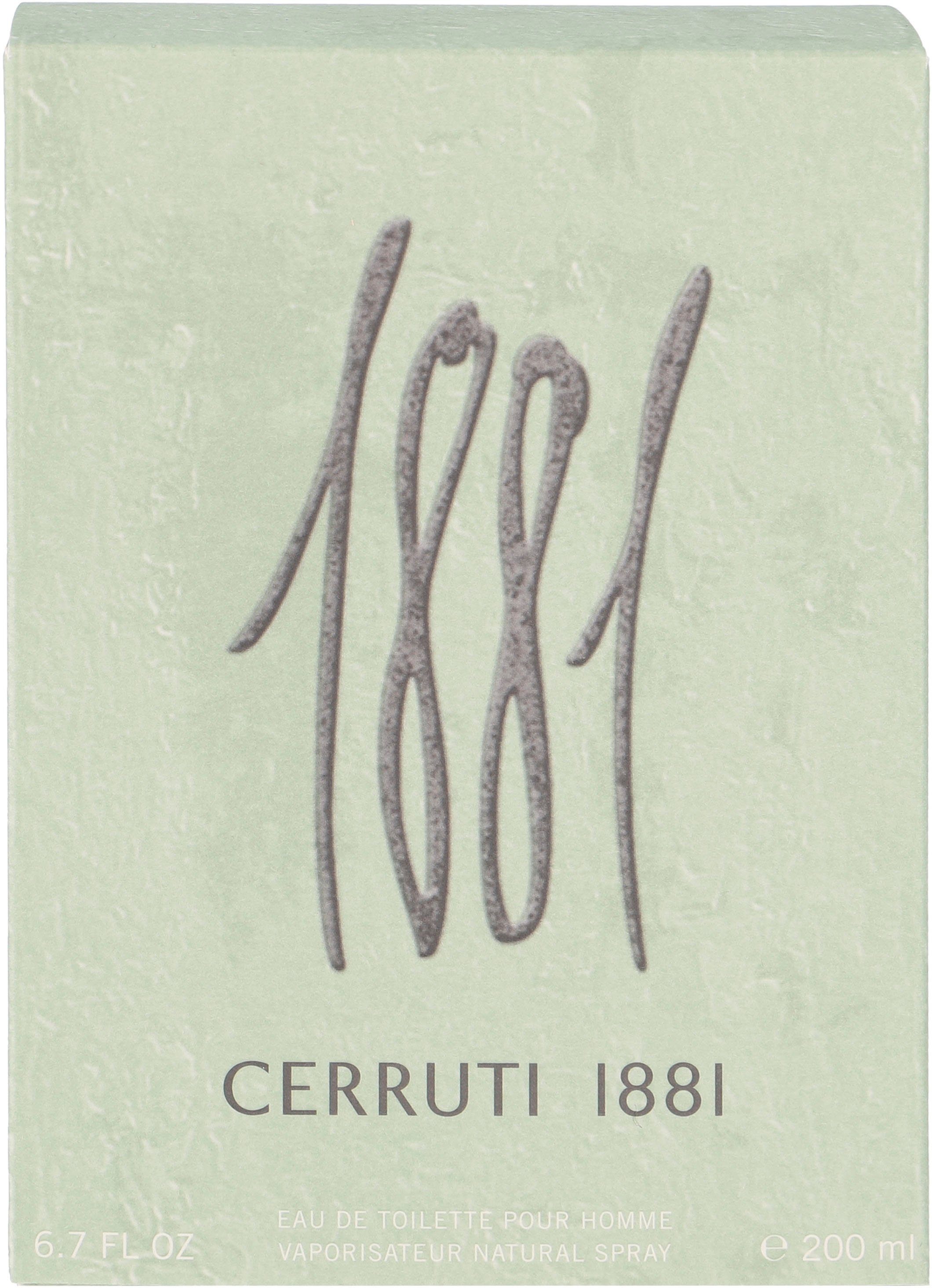 CERRUTI Eau de Toilette Cerruti 1881 Homme, mit würzigen Kräutern in der Eröffnung