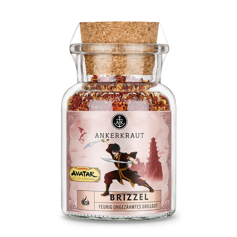 Ankerkraut Gewürz Brizzel (Avatar), 85g im Korkenglas, Ankerkraut scharfe Gewürzzubereitung