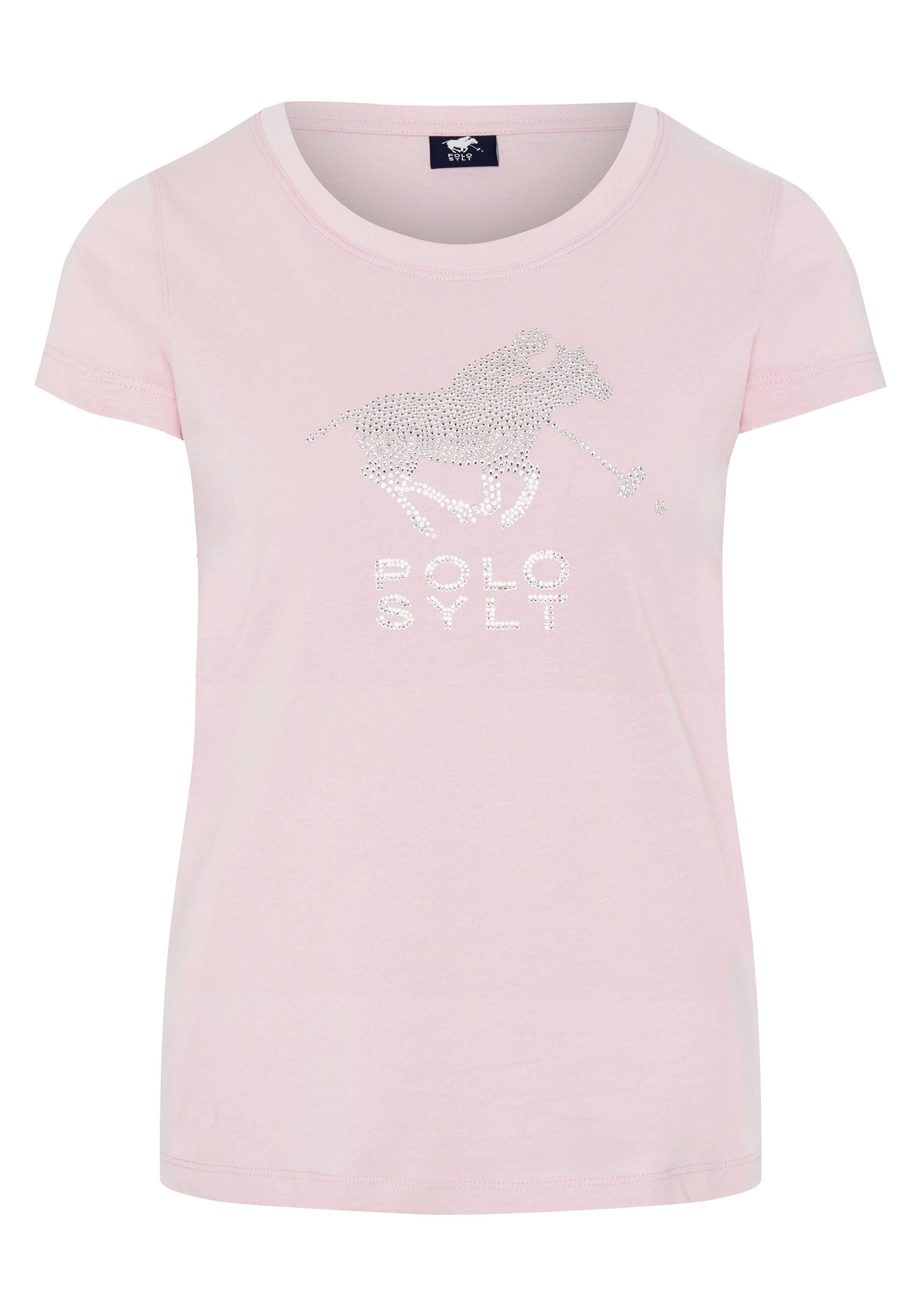Polo Sylt T-Shirt mit funkelndem Dekor günstig online kaufen
