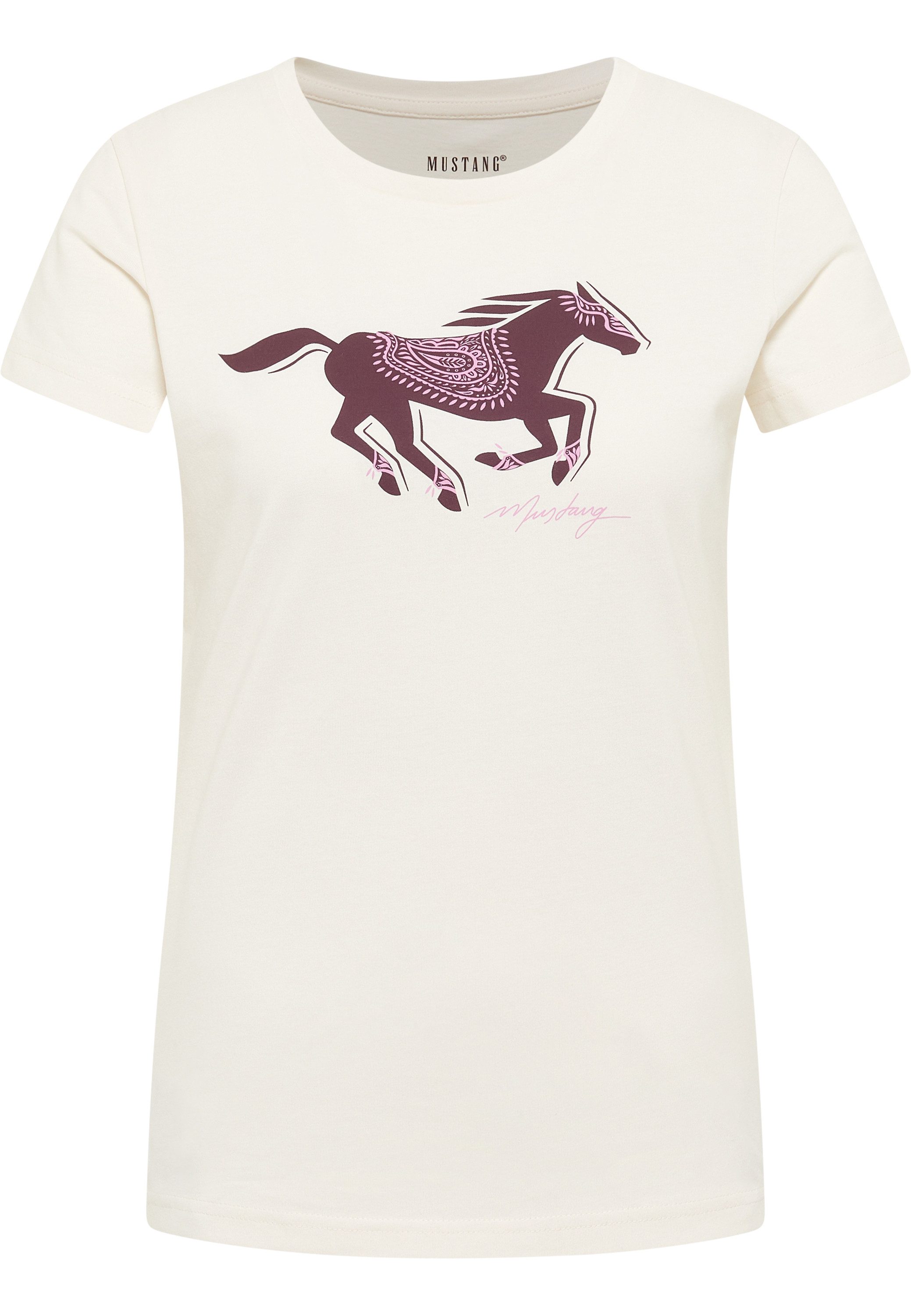 MUSTANG Kurzarmshirt Damen Style Loa