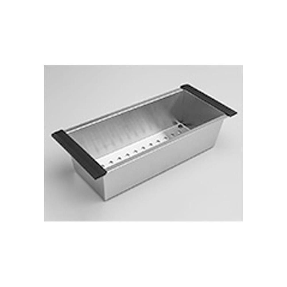 Systemceram Einbauspüle Resteschale Edelstahl