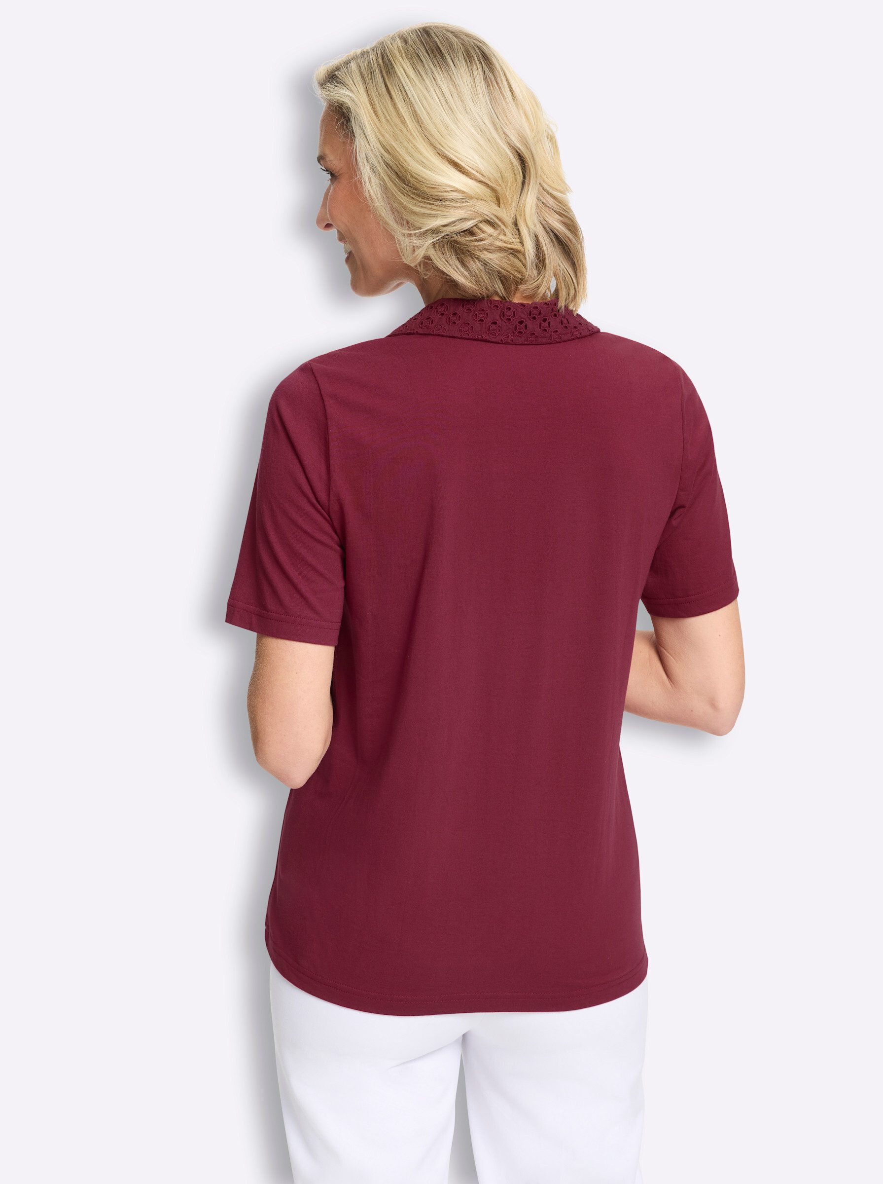 Sieh an! T-Shirt Poloshirt Kurzarm