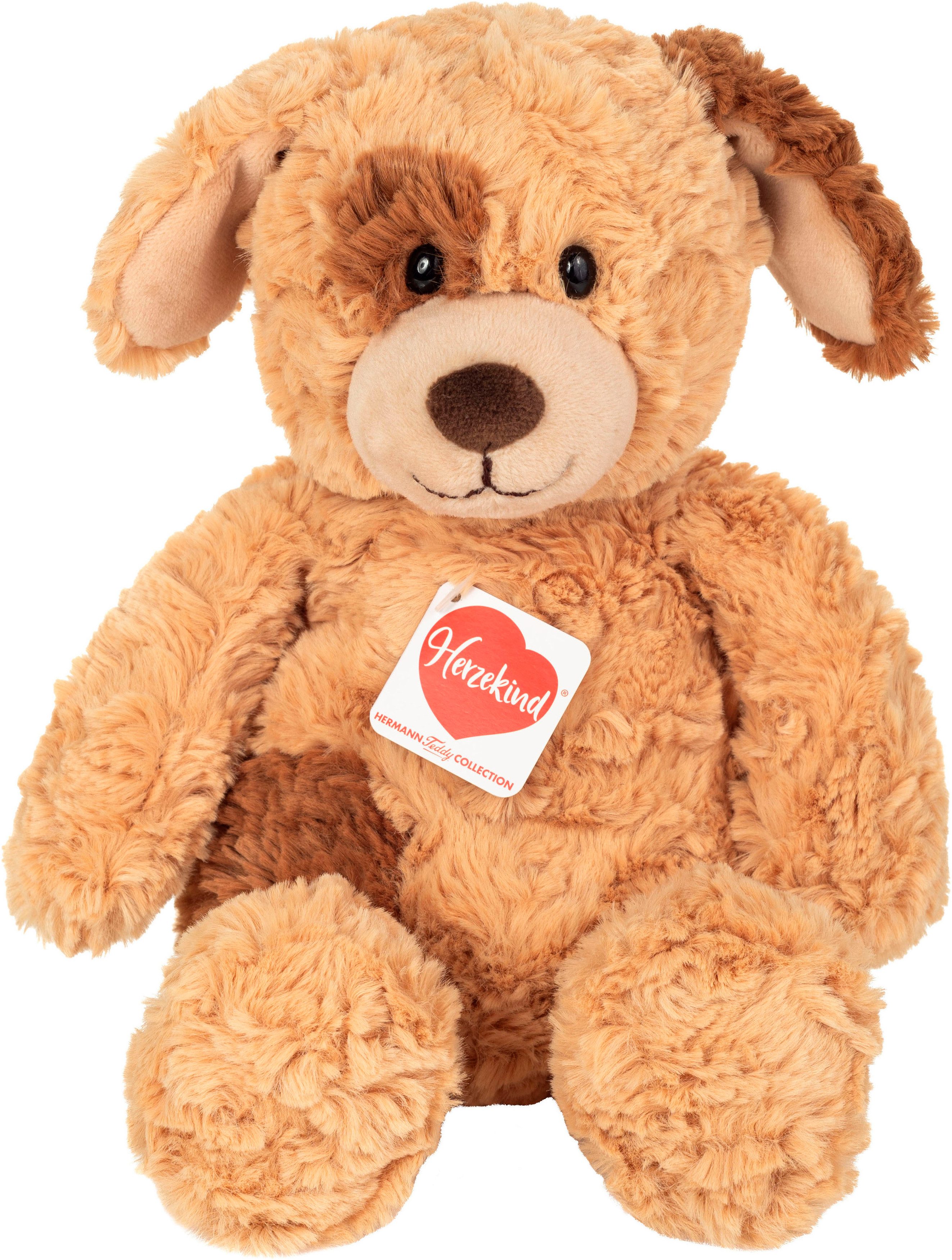Teddy Hermann® Kuscheltier Herzekind, Schlenkerhund Spotty 32 cm